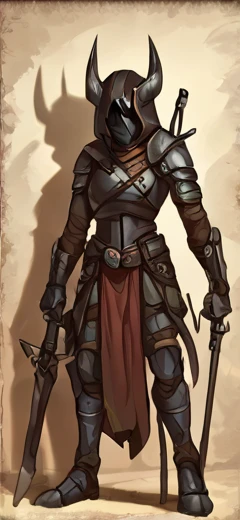 full body, 2d, unitcardart, <lora:Unit_Card_Art:1>
solo, weapon, faceless, shadow, shaded,
