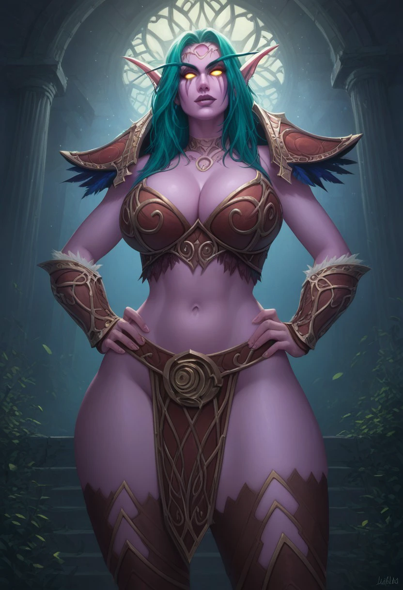 Ilandra Wildsong (Warcraft OC) V2 V1