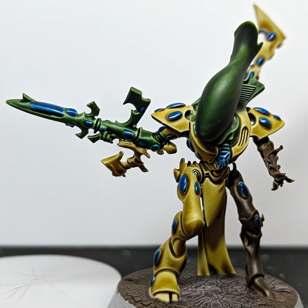 from side, eldar wraithguard