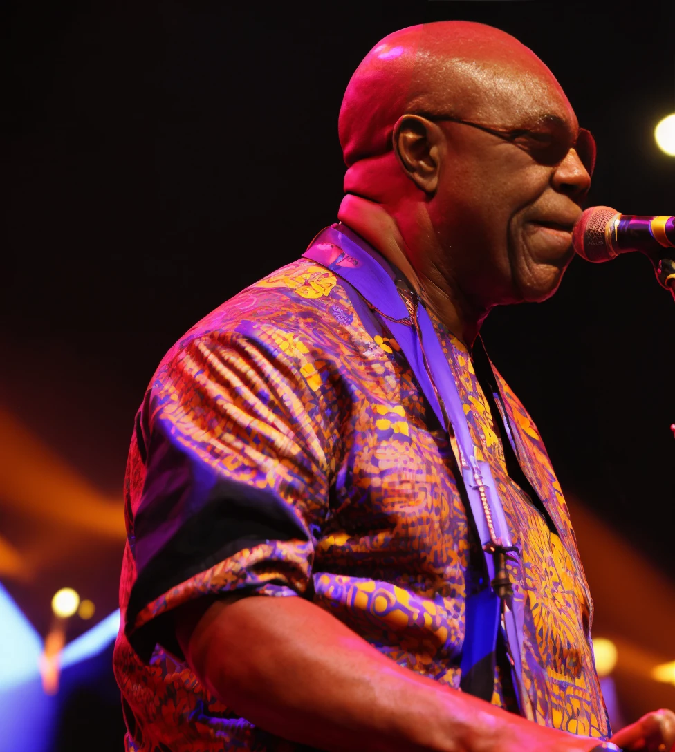 <lora:ManuDibango:1>A photo of Manu Dibango, proud, enjoying, beautiful, playful, 4k, highest quality, masterpiece