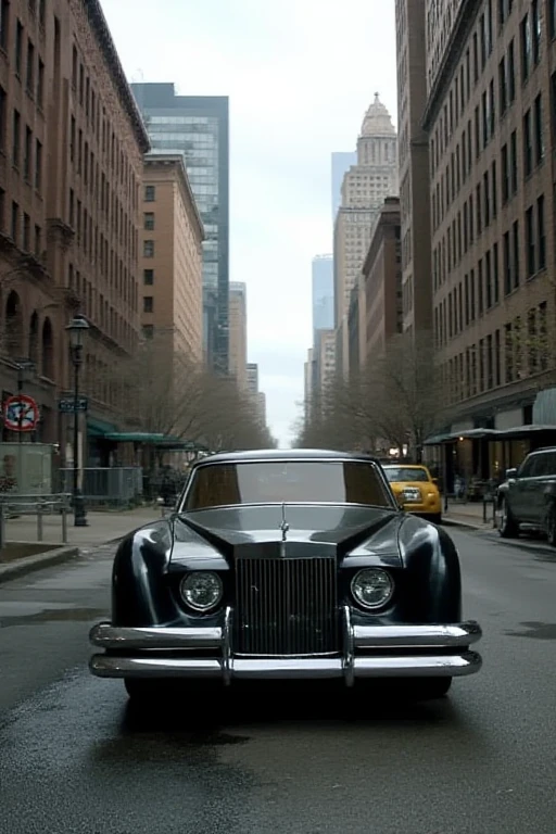 the car parked in new york city