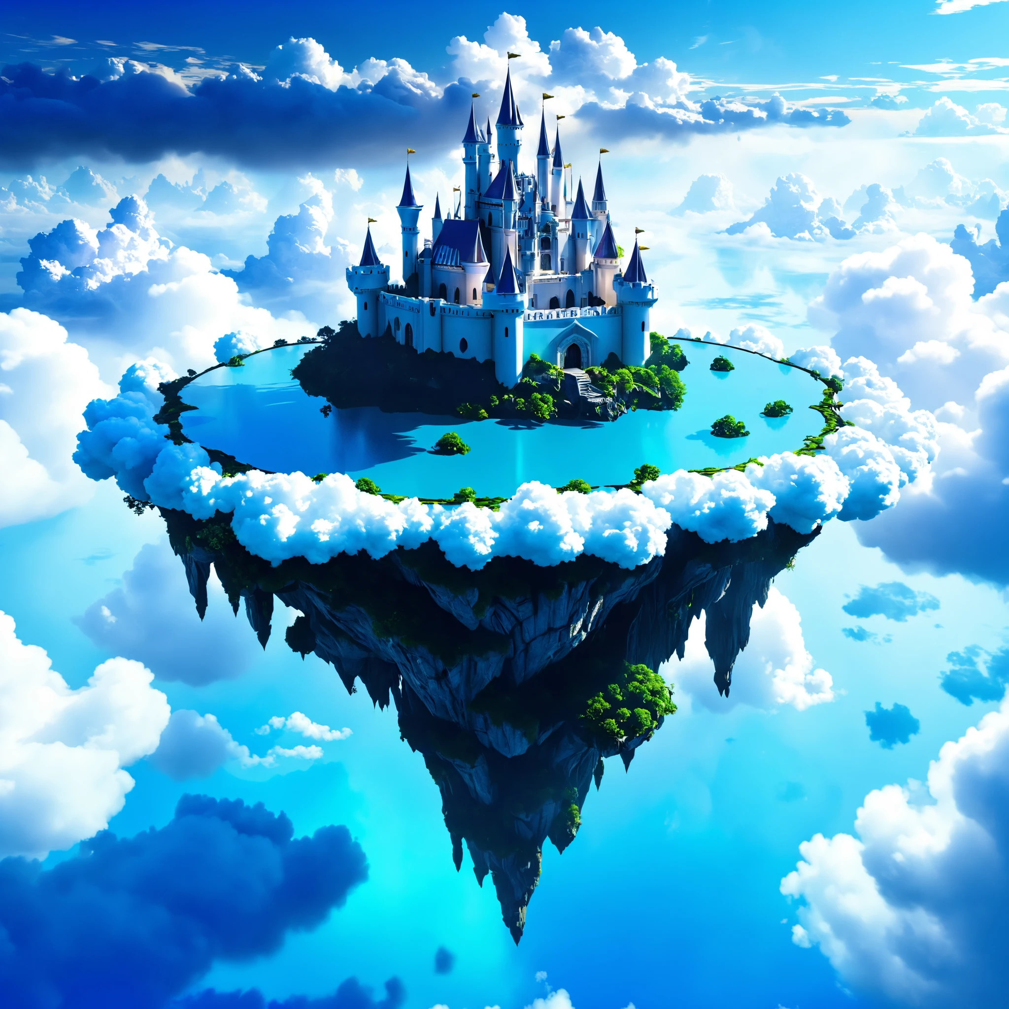 castle, floating island, clouds, <lora:epaer:0.5>, elementalplaneair, best quality, masterpiece, 4k, uncensored, prefect lighting, rating_explicit, very aesthetic, detailed, <lora:add_details_xl:0.6>, very detailed, <lora:SDXLHighDetail_v5:0.6>