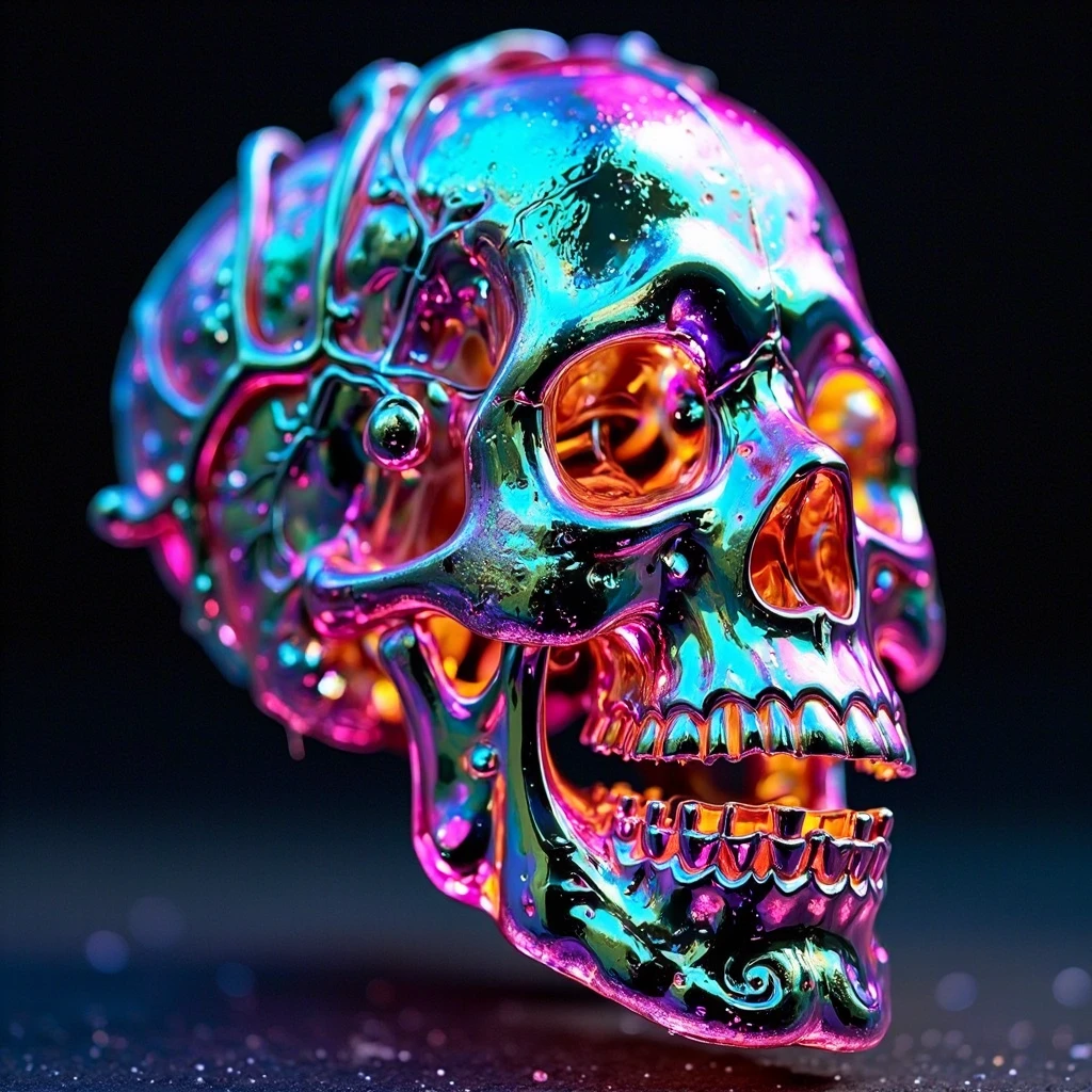 glittervip_style , skull 