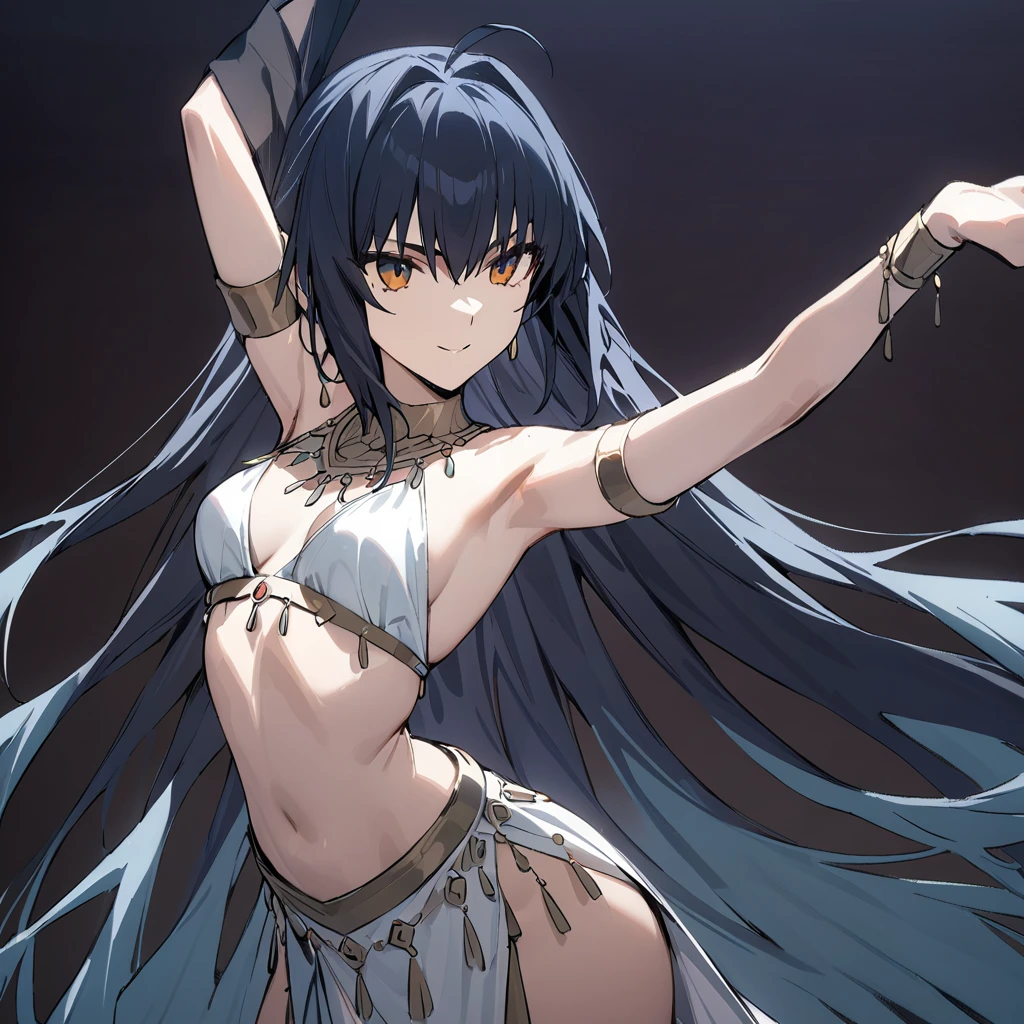 a woman in a black and white outfit with horns and a sword, ”beautiful anime woman, aqua from konosuba, seductive anime girl, “anime girl, noire, mayuri shiina, anime goddess, female anime character, female action anime girl, ayaka genshin impact, (anime girl), senna from league of legends, kantai collection style