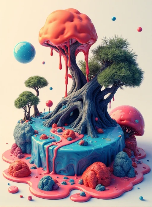 <lora:nkv_Abstract_fluid_medium1:1> nkv style, liquid, abstract, surreal, illustrations, no head, diorama, infographics, UX UI, web design, dating site design