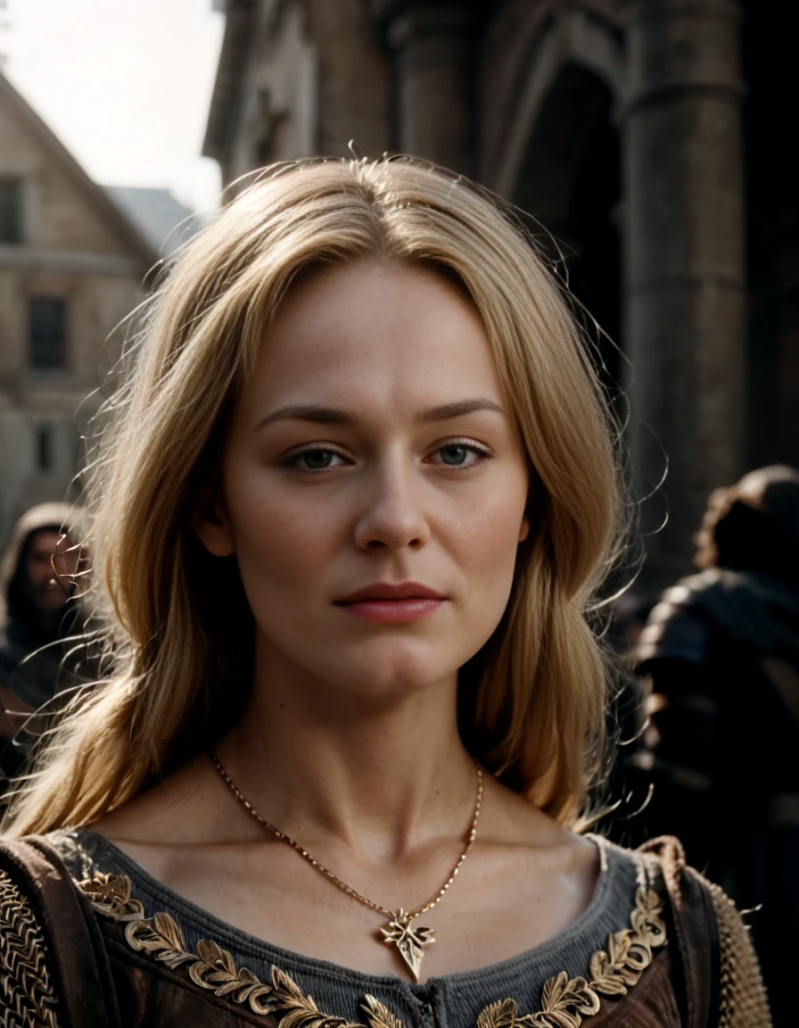 score_9_up,score_8_up,score_7_up,realistic,<lora:Éowyn:1>,eowyn,1girl,blonde hair,looking at viewer,armor,necklace,