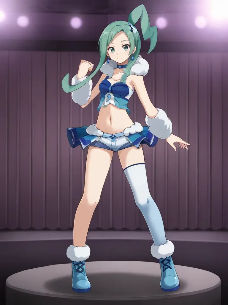 Pokegirls - Tsukishiro Saika Dataset FRLG Leaf