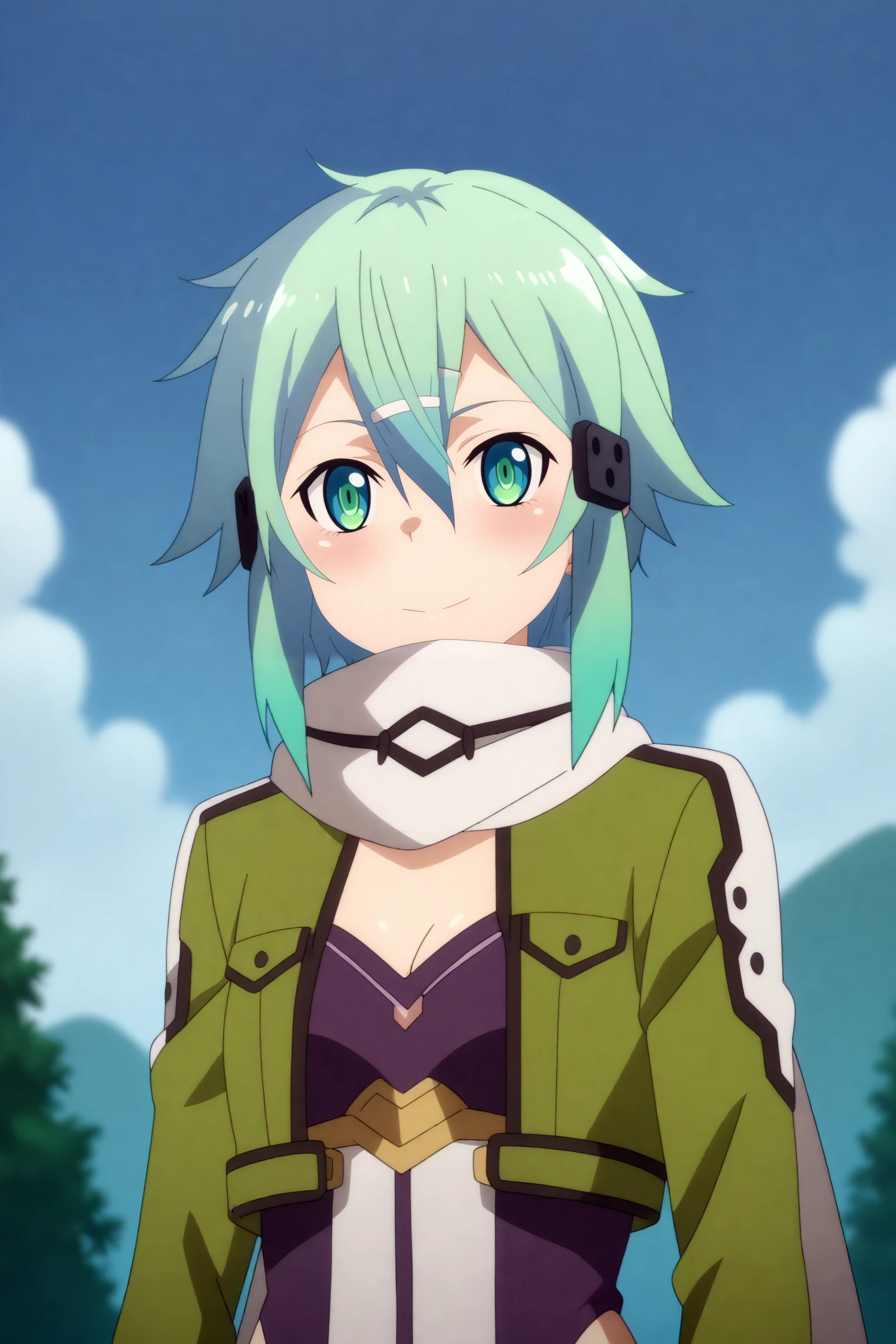 Shino Asada <lora:Shino_Asada_-_Sword_art_online.safetensors:0.8>