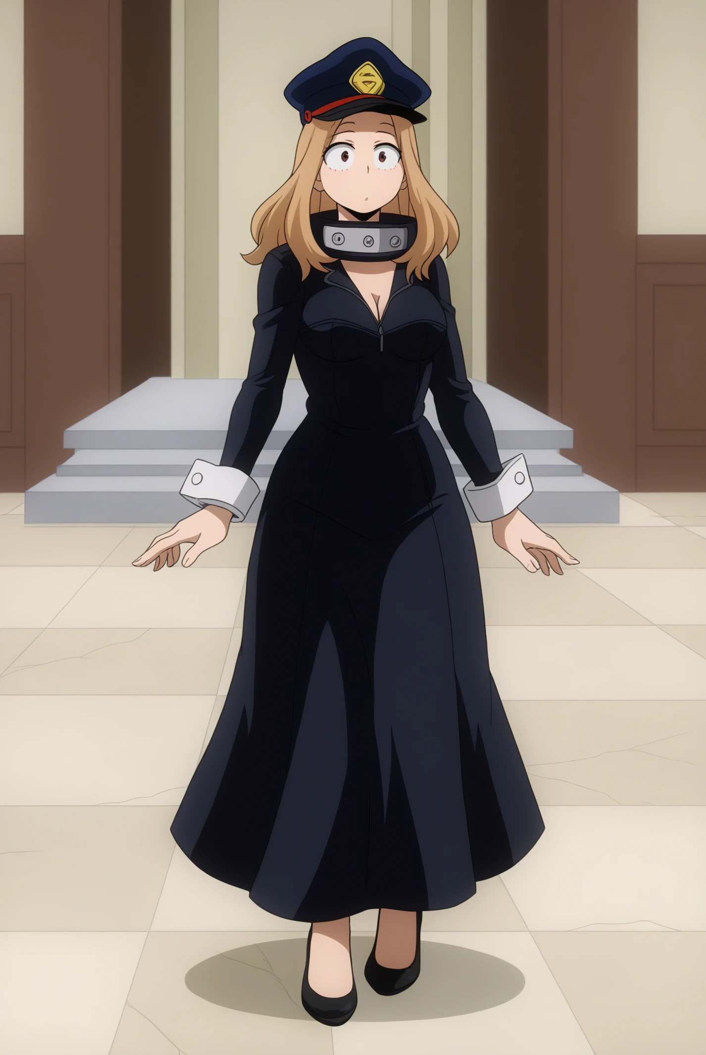 Utsushimi_Camie, solo, Princess Gown <lora:My_Hero_Academia-Utsushimi_Camie-PDXL:0.8>