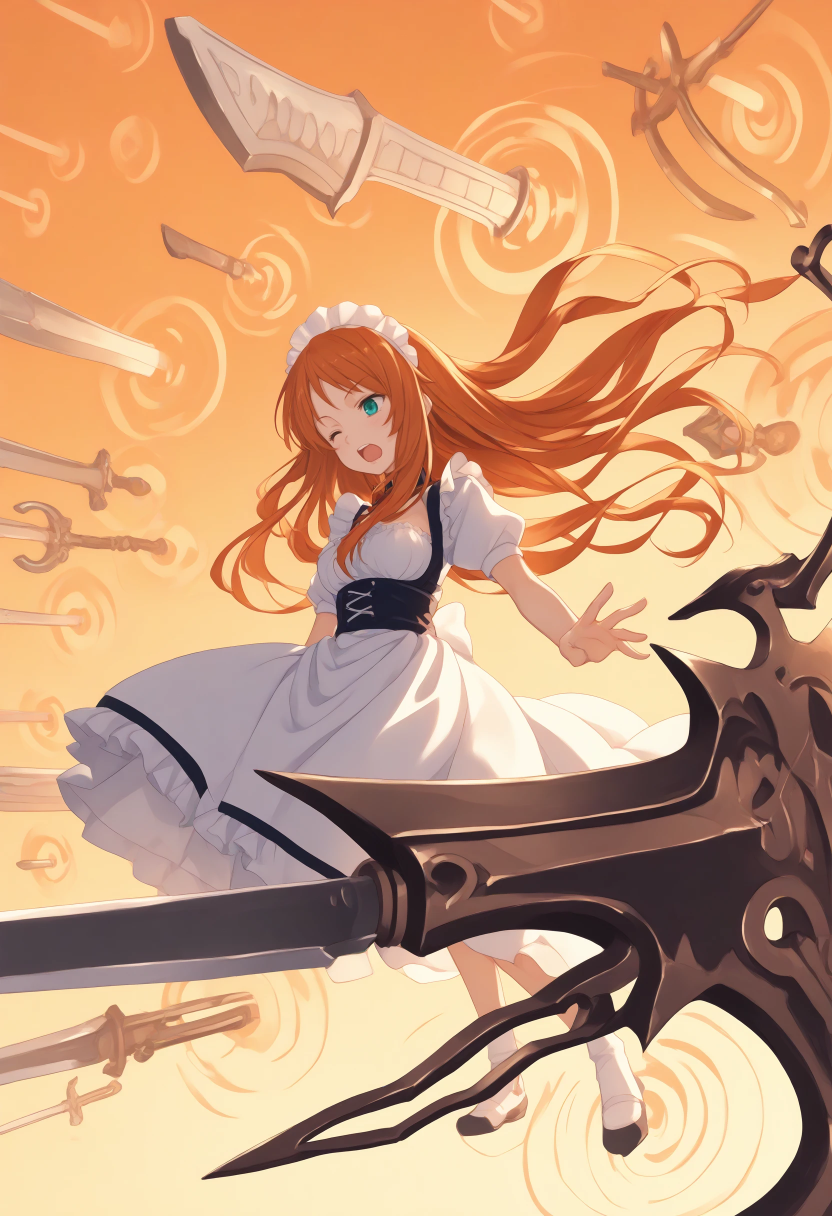 [SDXL&Pony] gate of babylon (fate/stay night) / 王の財宝 ゲートオブバビロン (フェイト ステイナイト) Animagine v1.0