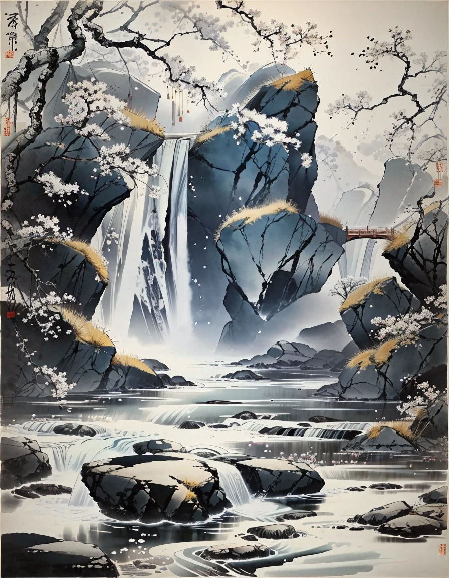 scenery,
best quality,masterpiece,
<lora:Modern Chinese Ink Painting:1> modern chinese ink painting, ç¾ä»£ä¸åå·¥çæ°´å¢¨ç«