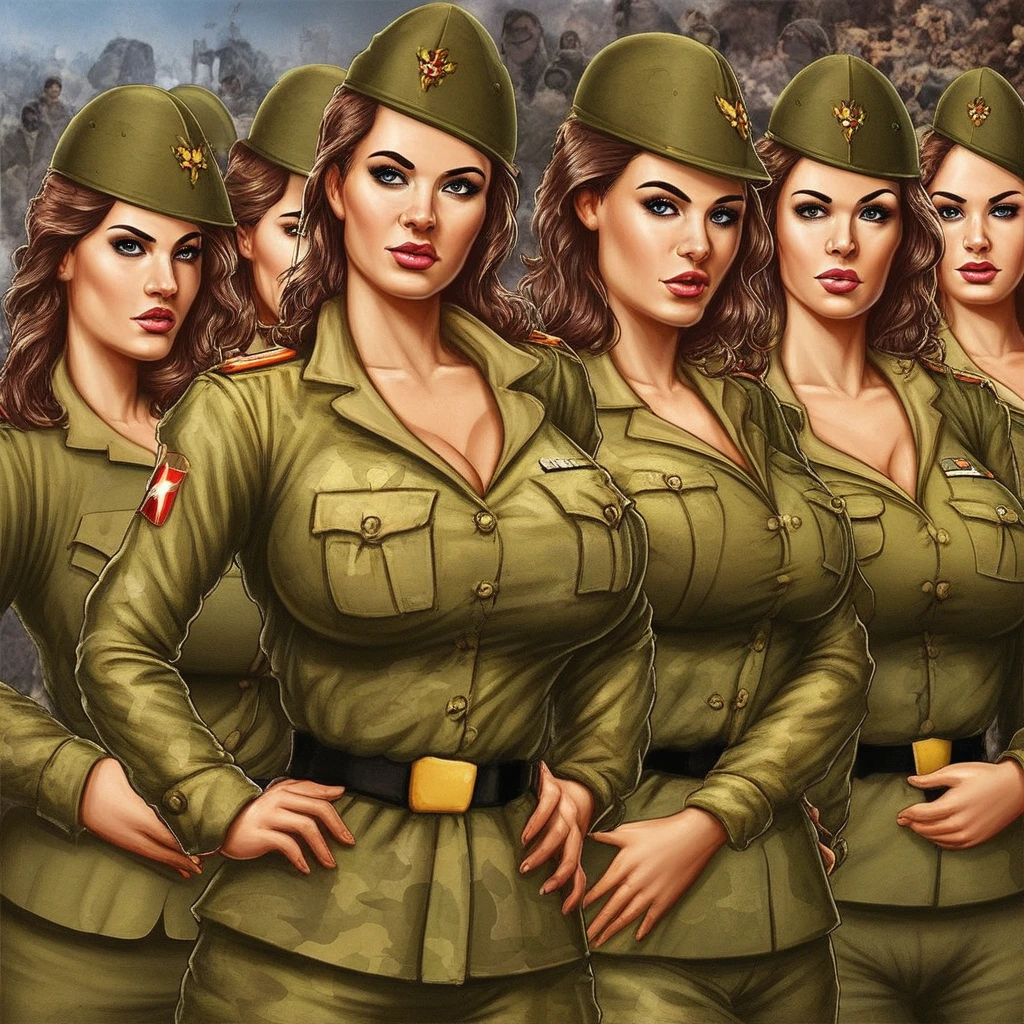Military woman V1