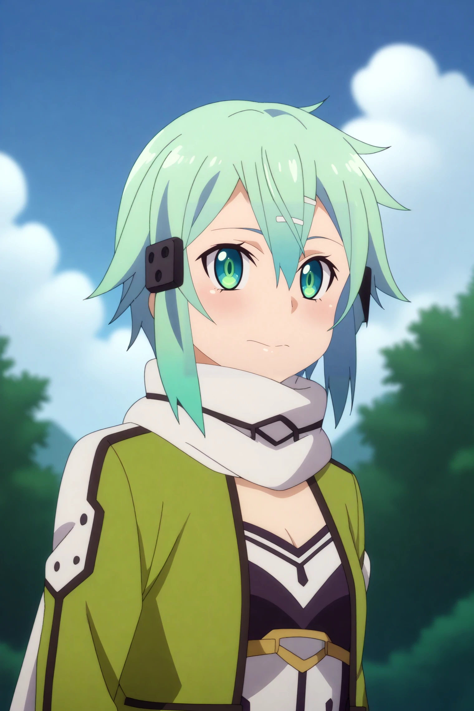 Shino Asada <lora:Shino_Asada_-_Sword_art_online.safetensors:0.8>