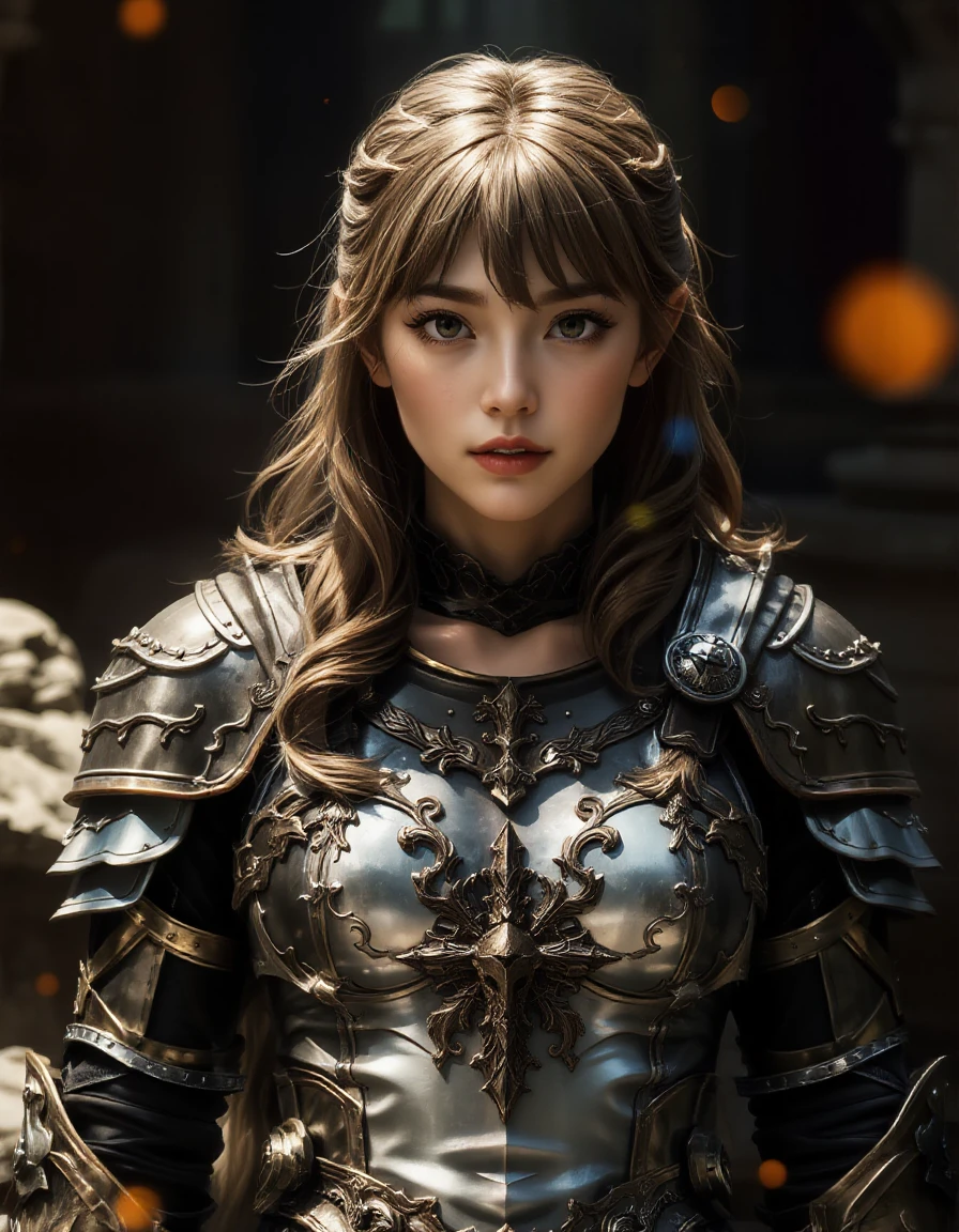 1girl, cute face, standing, upper body, show breasts, cleavage, pov, hug, enfold, vertically, knight, hot spring background, dark theme, high key light, rim light, spark rainbow light reflection, fantasy armor, holy armor,
<lora:hinaFluxFantasyArmorMix-schnell_v1-rev1:0.9>
<lora:hinaFluxAsianMixLora-schnell_v1:0.6>