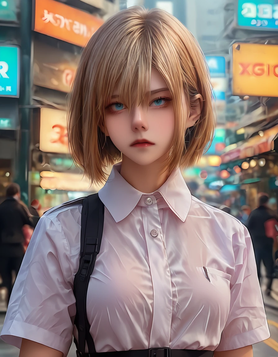 anime artwork GTA-style artwork cinematic film still Source_anime,1girl,solo,<lora:SUYA_TAT:1>,<lora:Anime_detail_eye:1>,hair between eyes,bob cut,medium hair,medium breasts,casual,expressionless,lamppost, . shallow depth of field, vignette, highly detailed, high budget, bokeh, cinemascope, moody, epic, gorgeous, film grain, grainy . satirical, exaggerated, pop art style, vibrant colors, iconic characters, action-packed . anime style, key visual, vibrant, studio anime,  highly detailed