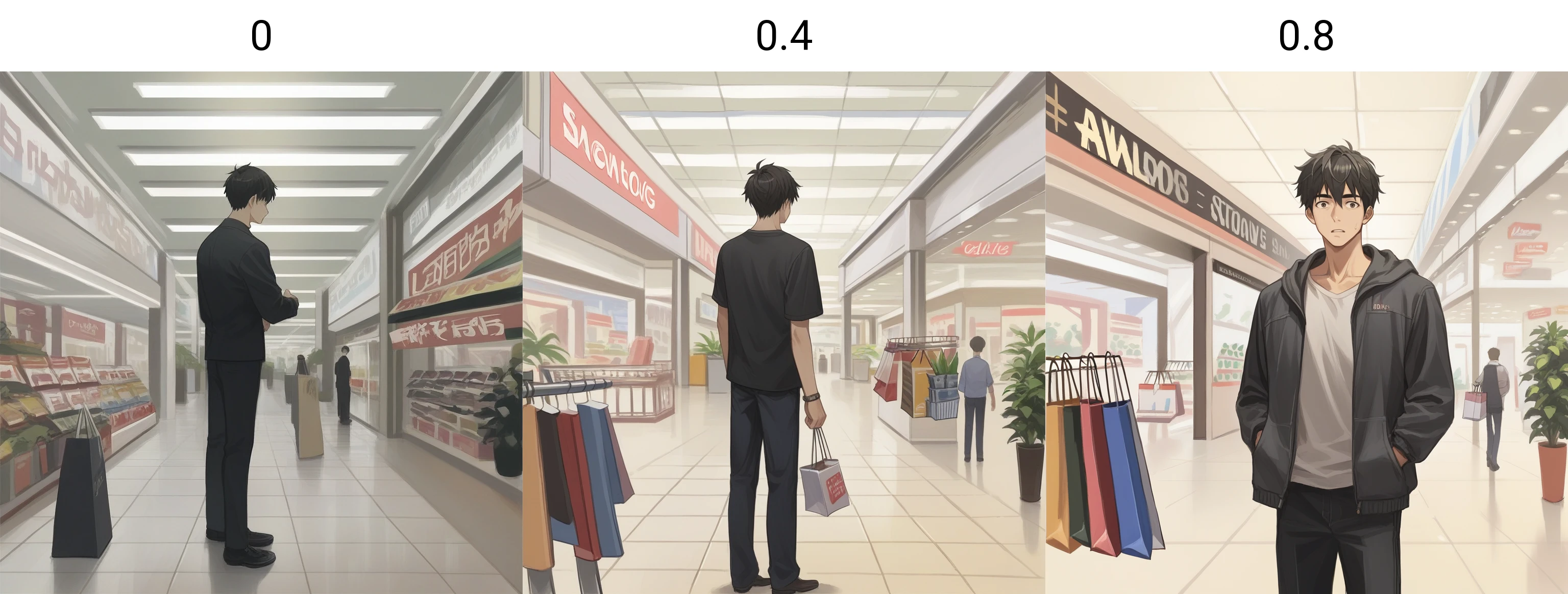 score_9, score_8_up, score_7_up, score_6_up, score_5_up, score_4_up, zPDXL2,source_anime,rating_questionable, solo, 1boy, <lora:Shopping_Mall:0> m4ll, indoors,shopping mall