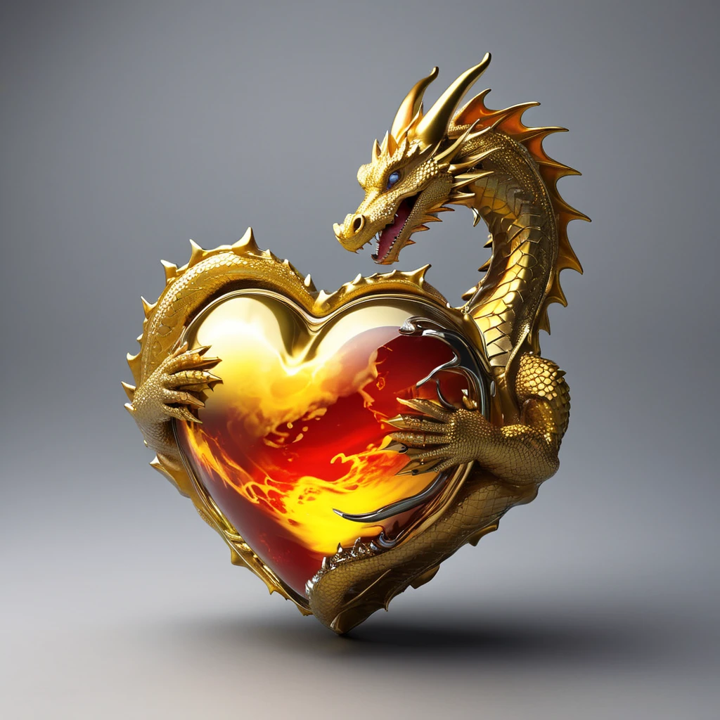 {"prompt": "Digital Art, Photo, Realistic, Cinematic, (Beautiful Studio Lighting:0.5),vivid colors, Score_9, score_8, score_7,  (((Osmium and gold melting into the heart of a Dragon))) High Definition 16K, (Detailed and Intricate:1.1)