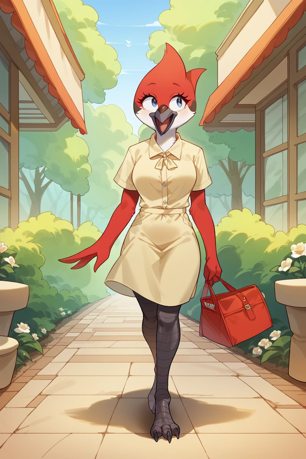 score_9, score_8_up, score_7_up,
((best quality)), absurdres,
<lora:MargaretPXL:1> MargaretPXL, female, 1girl, (solo), ,
full body, yellow work shirt, yellow work skirt, walking, cafe,
<lora:Smooth Anime Style LoRA XL:0.7> Smooth, Anime, <lora:Expressive_H:1> Expressiveh,