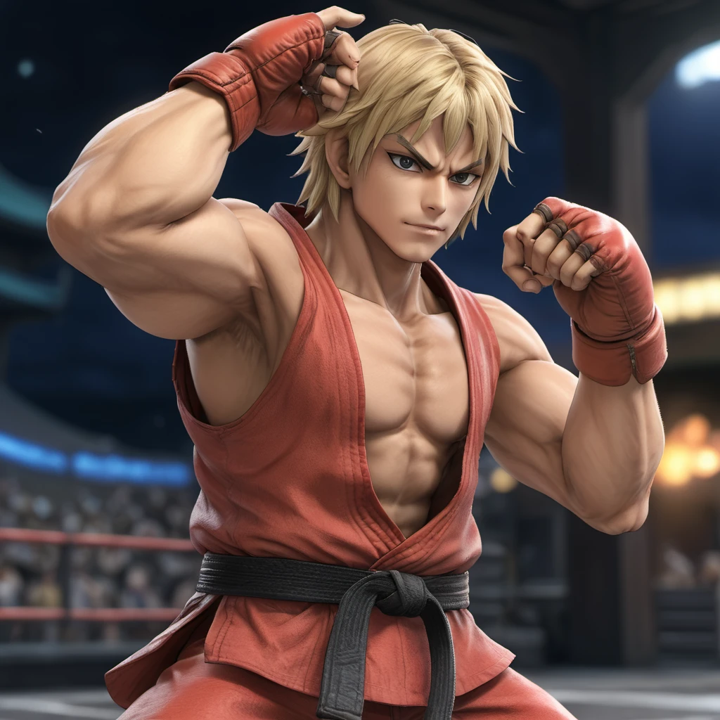 1boy, man, KenSFXL, pose, punch <lora:KenSFXL:.8>, (anime, masterpiece, intricate:1.3), (best quality, hires textures, high detail:1.2), (4k),(incredibly detailed:1.4),UHD, 8K, ultra detailed
