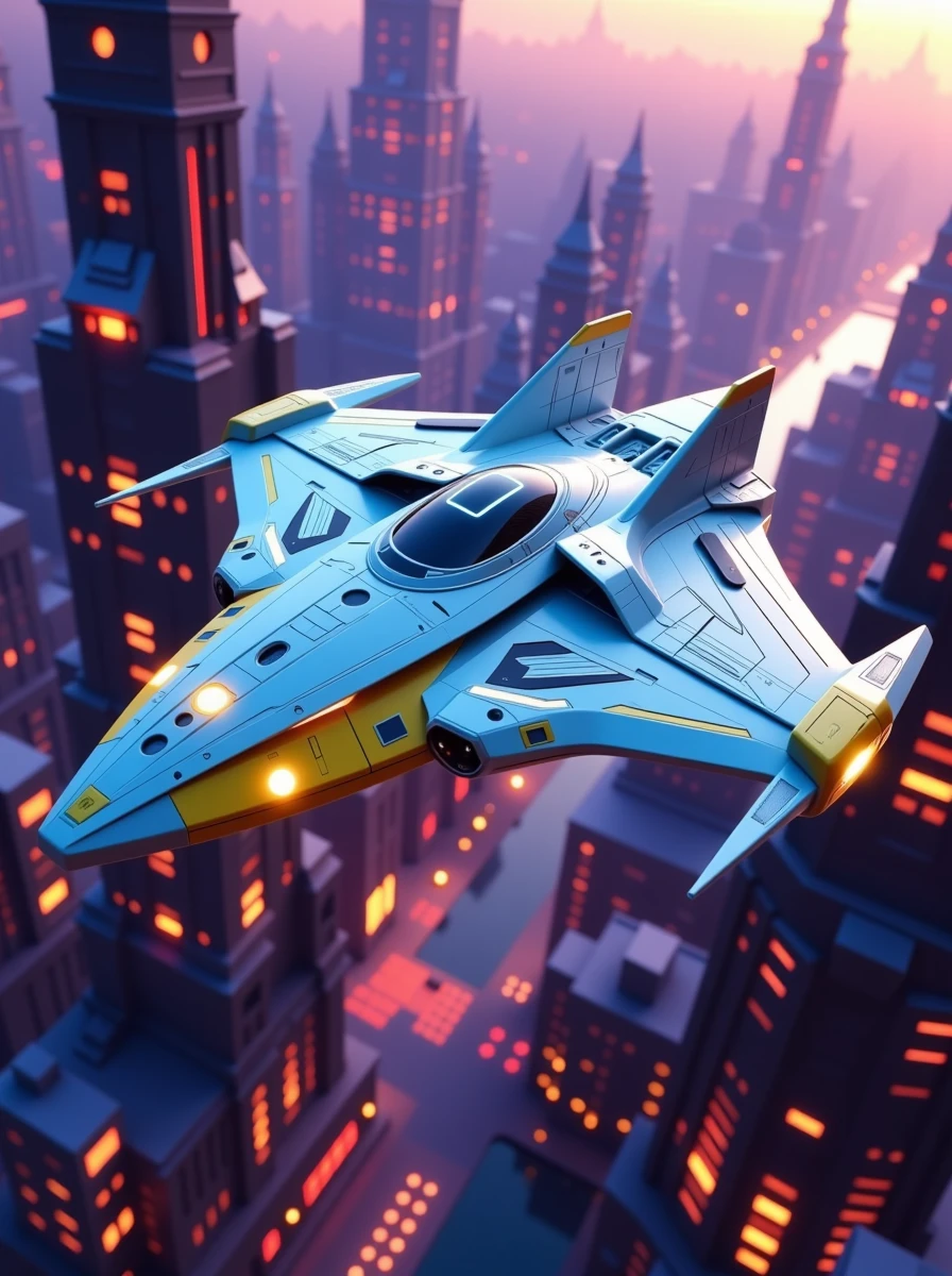 {__ea/genre__:|} studio quality cinematic {photograph|cgi render} of a __abstract_adjective__ {heavy|light|} starfighter, colored __color_fancy__ and __color__.
{
Location: {over a __color_fancy__ and __color__ scifi city|in orbit of a __color_fancy__ planet|in an epic solar system|in an asteroid field|in a space battle|in a __color_fancy__ nebula|flying over a __biome__}|}<lora:EnvyFluxSleekScifi01:1.1>