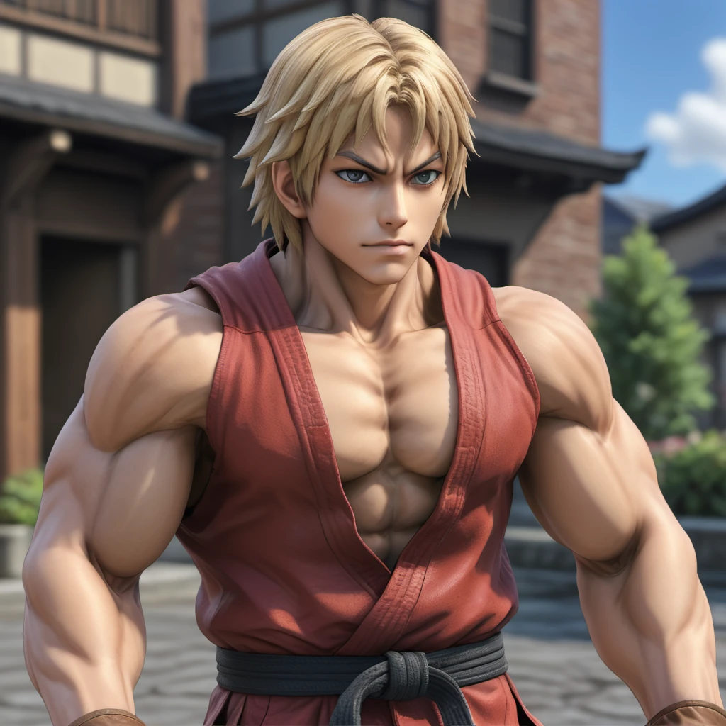 1boy, man, KenSFXL, pose <lora:KenSFXL:.8>, (anime, masterpiece, intricate:1.3), (best quality, hires textures, high detail:1.2), (4k),(incredibly detailed:1.4),UHD, 8K, ultra detailed