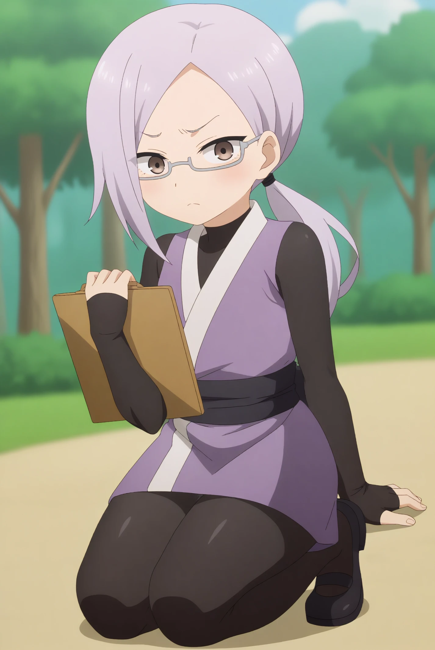 Sumire <lora:Kunoichi_Tsubaki_no_Mune_no_Uchi-Sumire-PDXL:0.8>