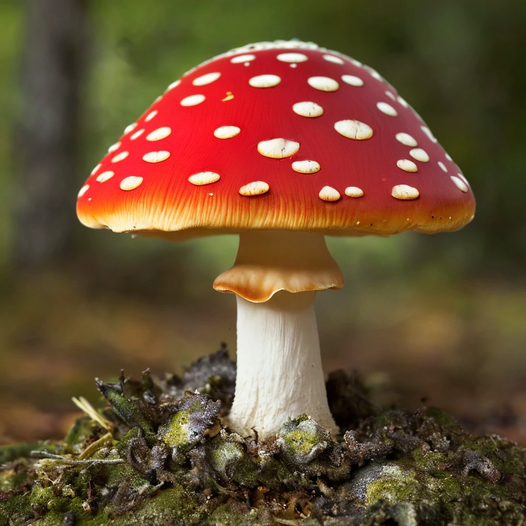 masterpiece, intricate photo, toadstool, photorealistic, highly detailed, sharp focus, high resolution, best quality, colorful, cozy outdoor lighting, 8K, <lora:toadstool:0.5>