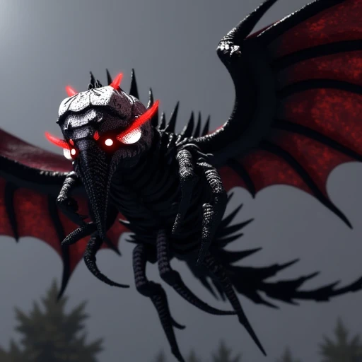 Licorice bat, bat made of licorice, wings made of licorice, ears made of licorice, swirling teeth made of licorice, dynamic movement, bat, animal ,ConceptArt, (Masterpiece, Best Quality, Illustration, Fine Detail), ((Very Detailed CG Unity 8k Wallpaper, High Resolution)), High Saturation, Low Brightness