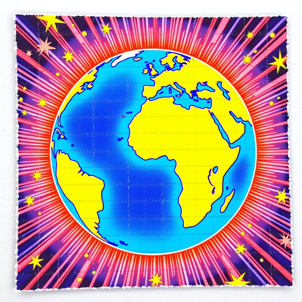Acid sheet (LSD blotter art)