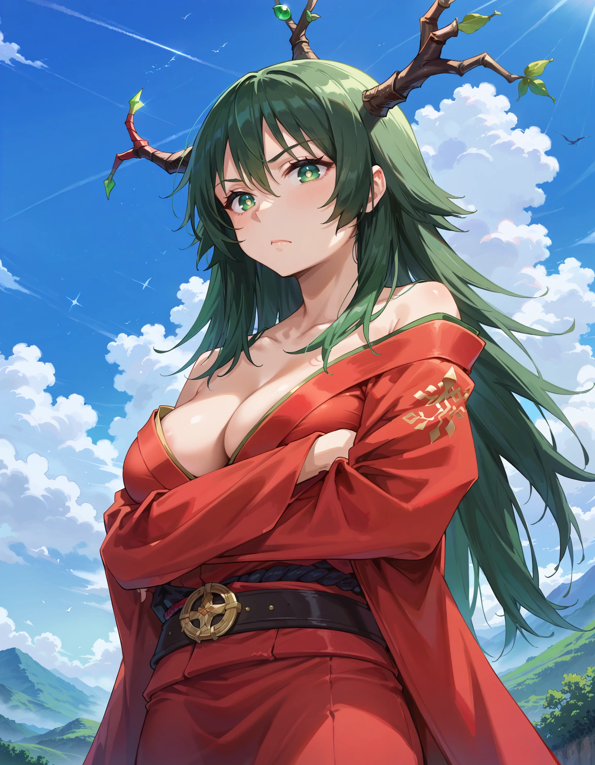 [PonyXL B-LoRA] Mountain God 山の神 | Sengoku Youko 戦国妖狐 v1.0 (character)