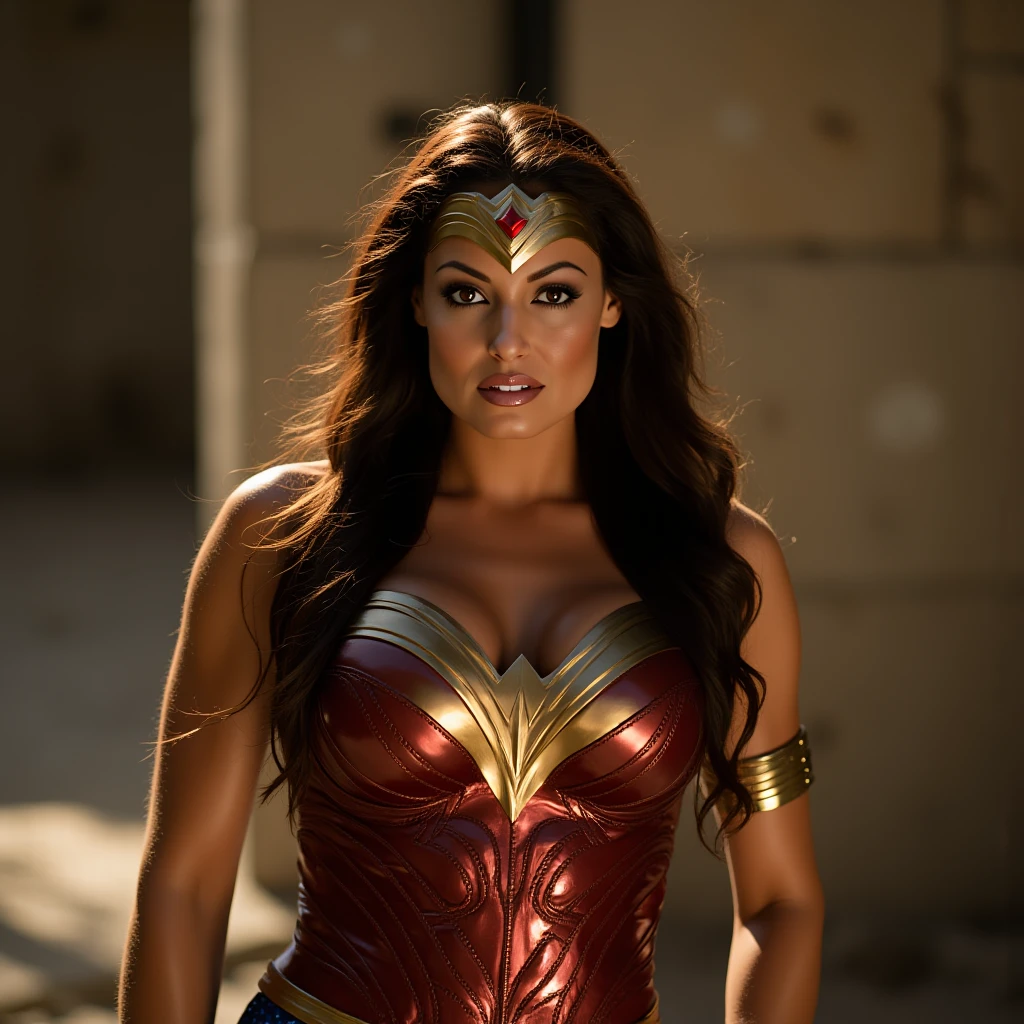 photo of trshstrts woman wearing wonder woman's outfit