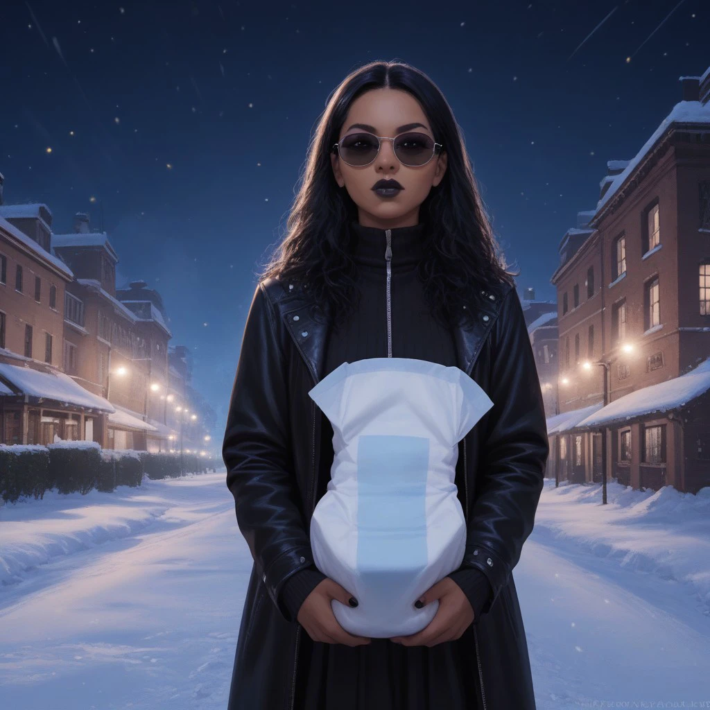 showing open diaper V1