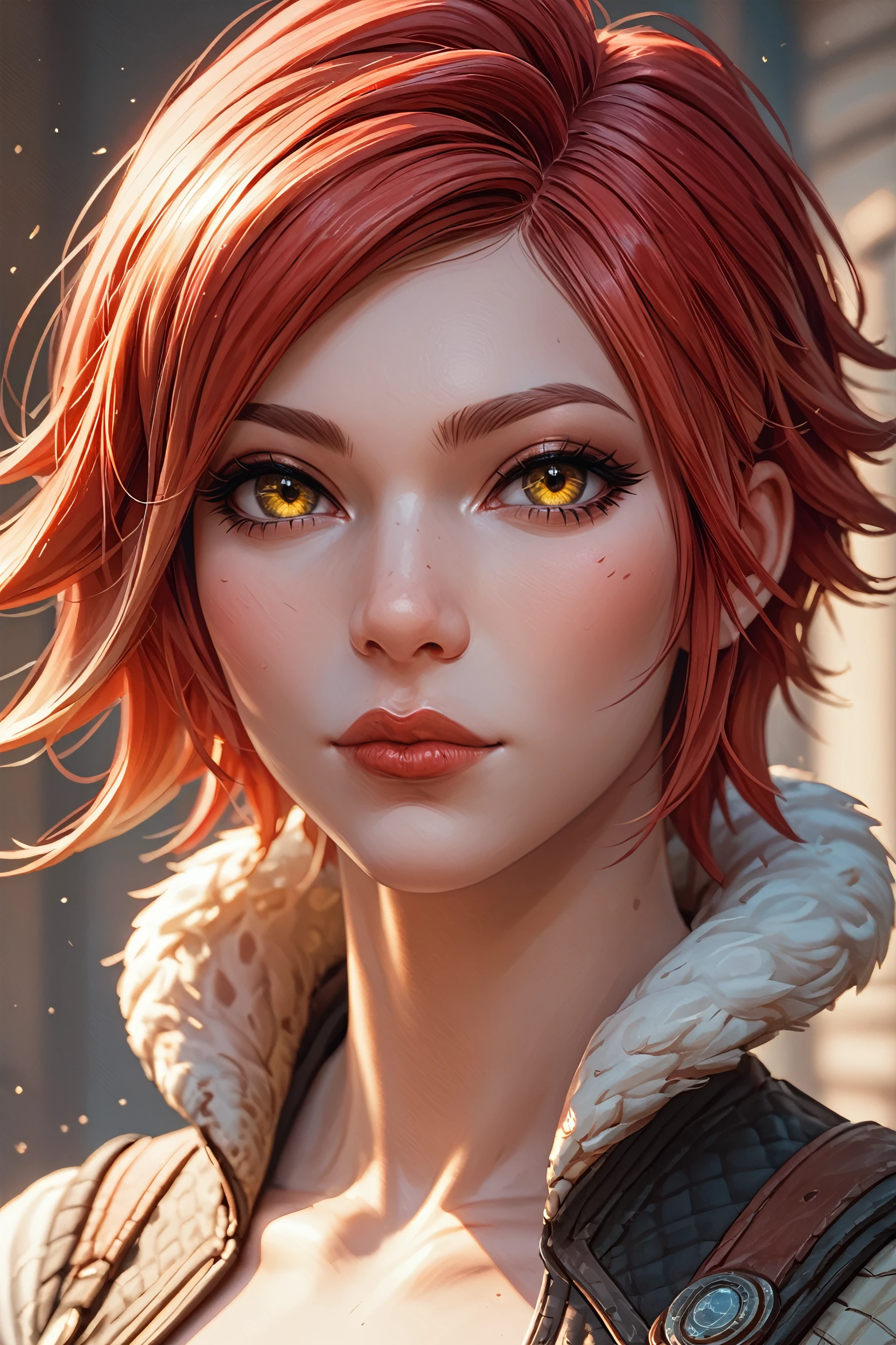 score_9, score_8_up, score_7_up, score_6_up
<lora:BLLilith:0.8>
BLLilith, 1girl, red hair, yellow eyes, looking at viewer, portrait