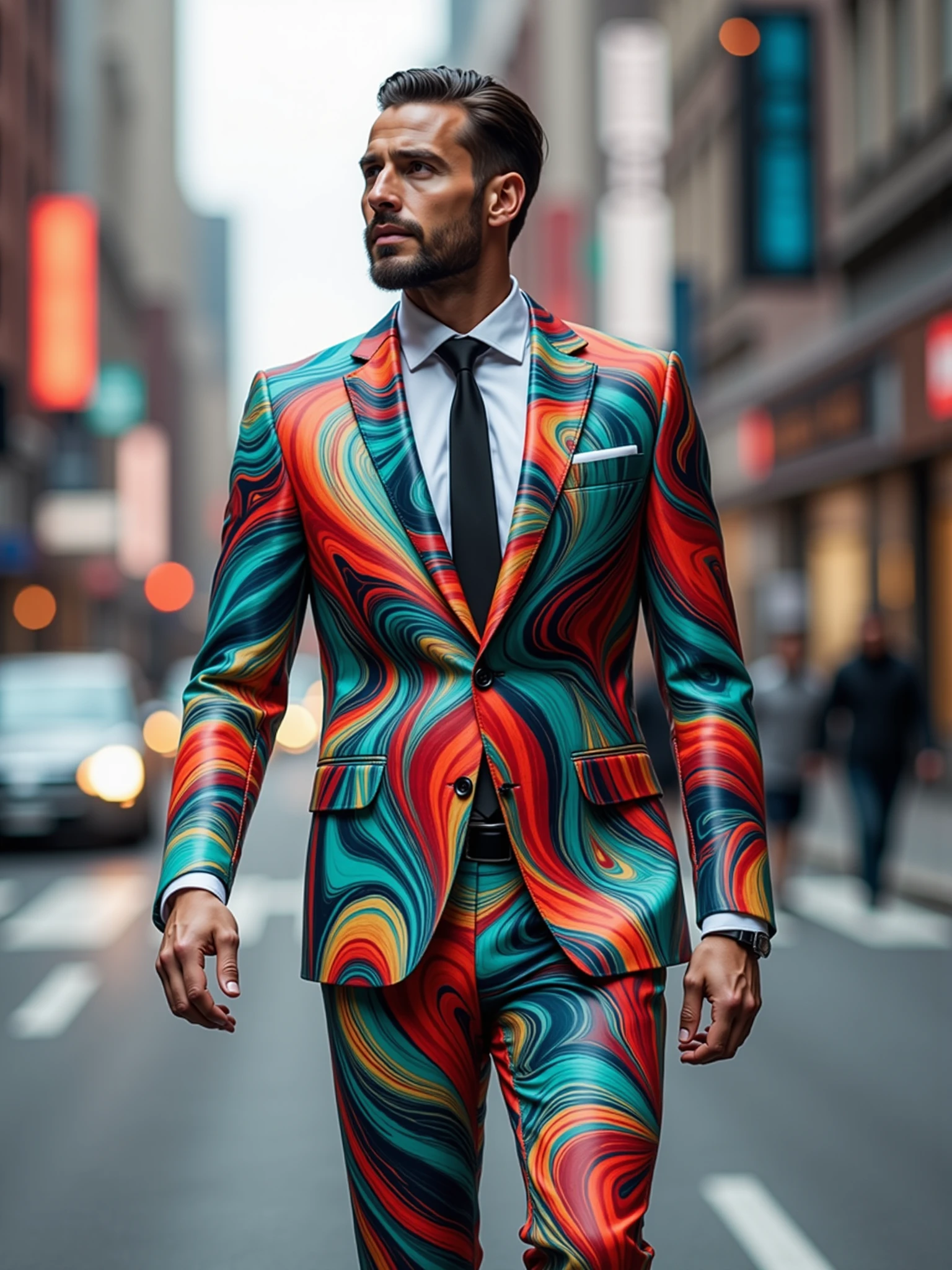 Colorful Marbled Paper FLUX & SDXL