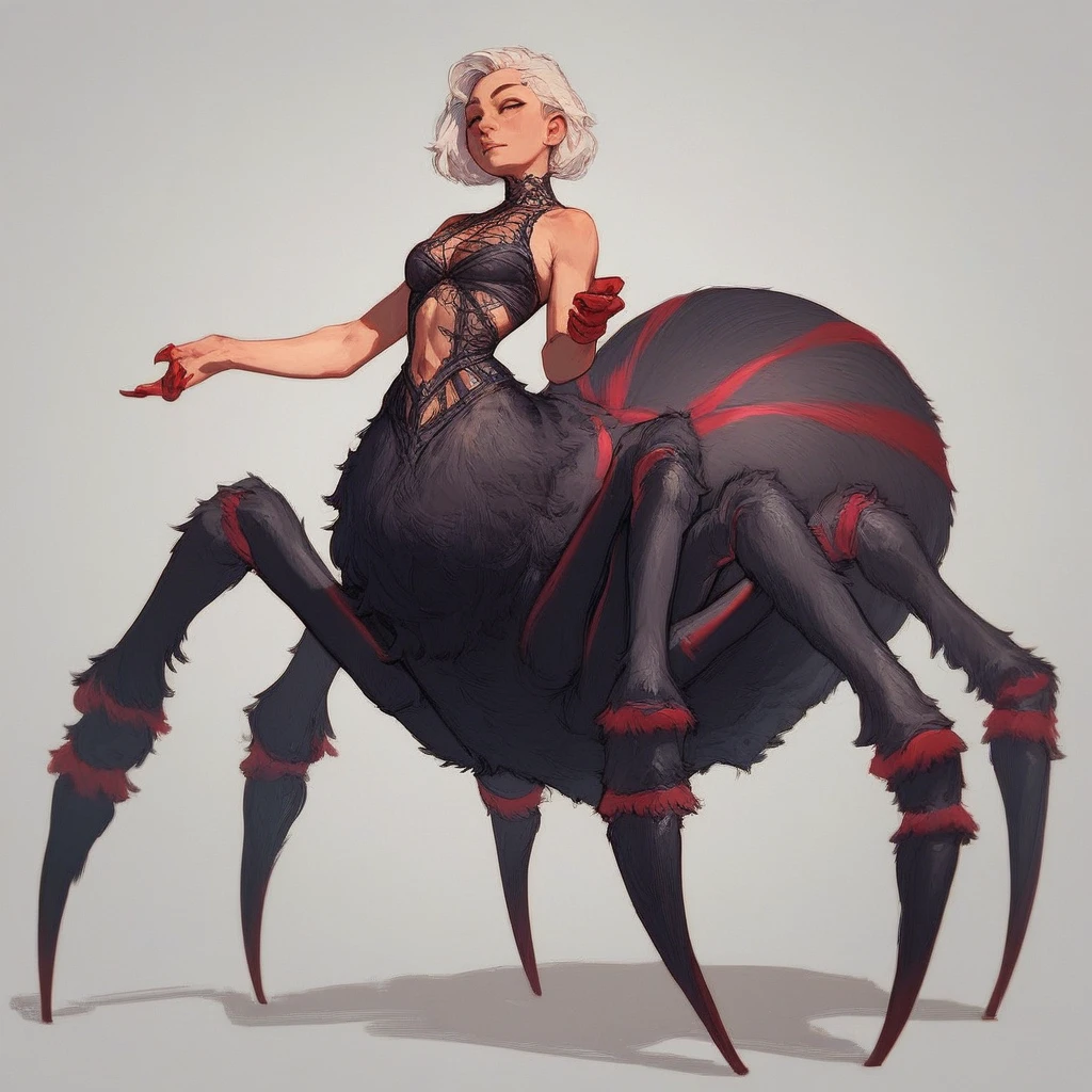 score_9, score_8_up, score_7_up, score_6_up, score_5_up, Arachnid Girl, spider body, taur