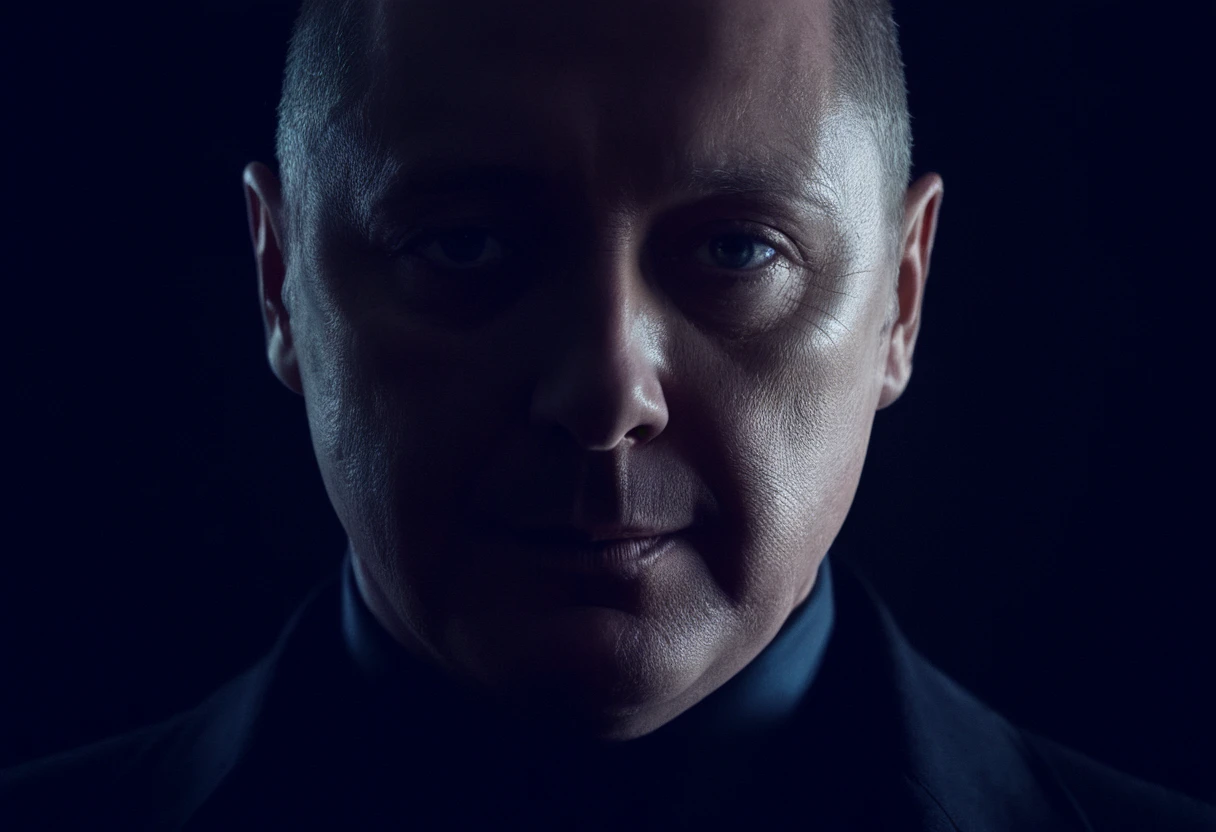 Gothic style raymond reddington,<lora:RR_SDXL:0.8>,man,UHD,8k,smirk, . Dark, mysterious, haunting, dramatic, ornate, detailed