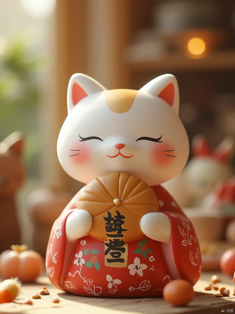 OBwawa,a cat Momiji Message Dolls