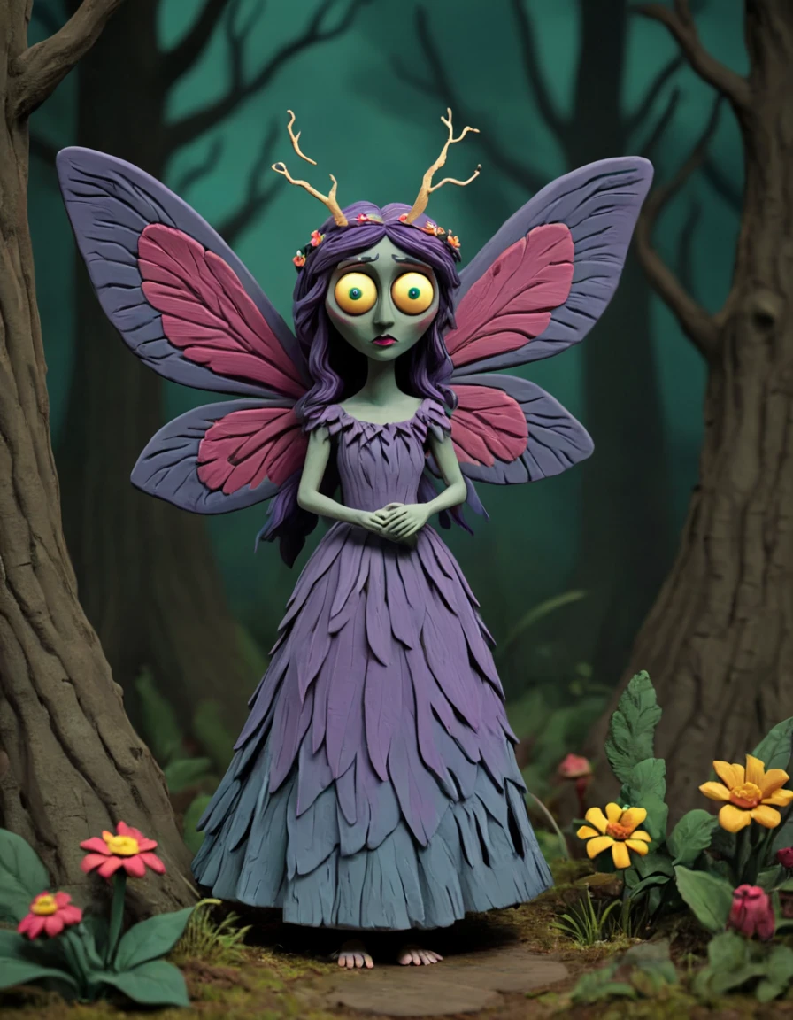 novuschroma51 style ethereal faerie claymation <lora:novuschroma51 style_claymation:1>