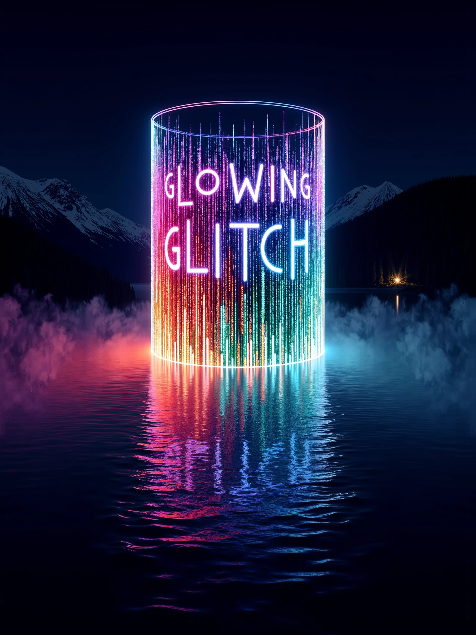 Glowing Glitch FLUX &SDXL SDXL