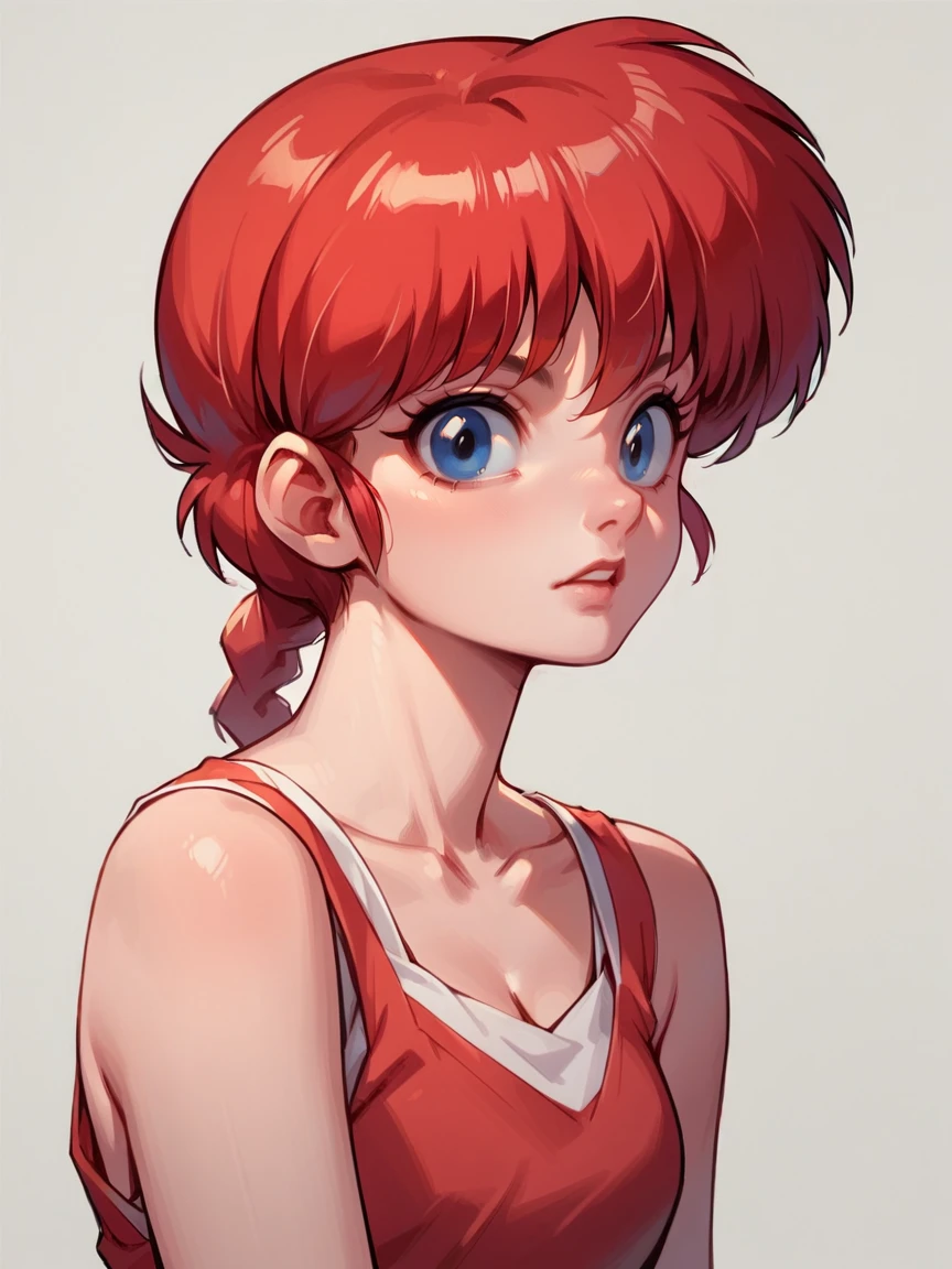 score_9, score_8_up, score_7_up, score_6_up, score_5_up,  <lora:RanmaXLP:1> ranma, red hair, 1girl, braid, solo, blue eyes