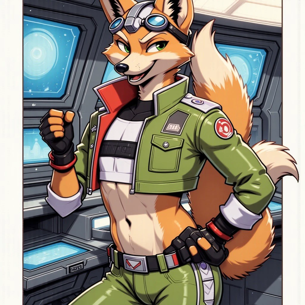 Sexy Fox McCloud - FLUX V1