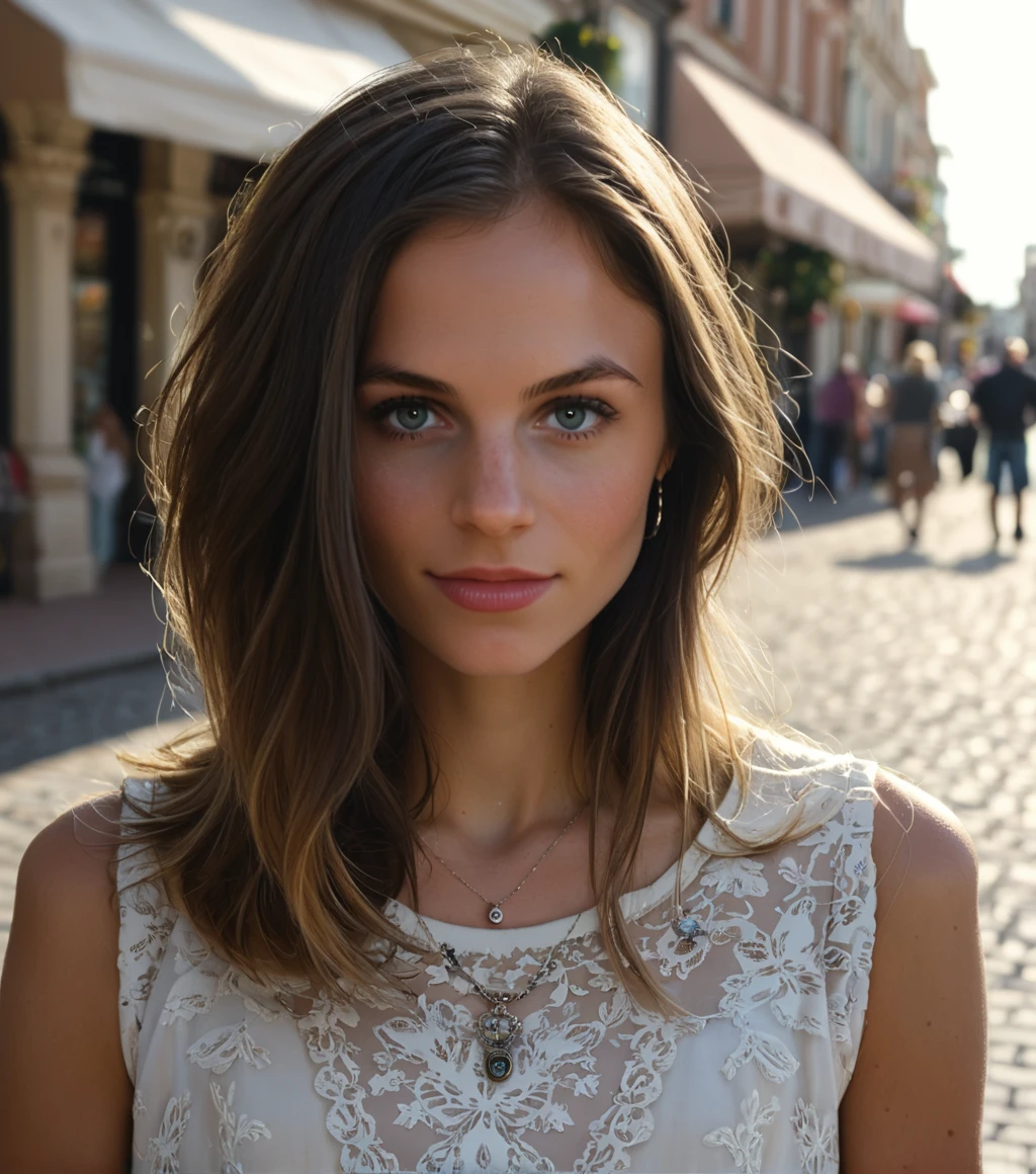 <lora:d0mpc_01PN-000007:1.1>, a (close up:0.9) photograph of (beautiful 24 year old) (d0mpc woman:1.2) as a tourist,wearing a white sun dress,long dark hair,walking along cobblestone streets exploring Marrakech street markets, surrounded by shops (selling carpets and crafts:1.3), sunlit with distinct shadows,(face focus:1.1),score_9,score_8_up,source_photo,rich details,clear shadows and highlights,realistic,intense,enhanced contrast,highly detailed,front view,face_focus,looking_at_viewer,portrait