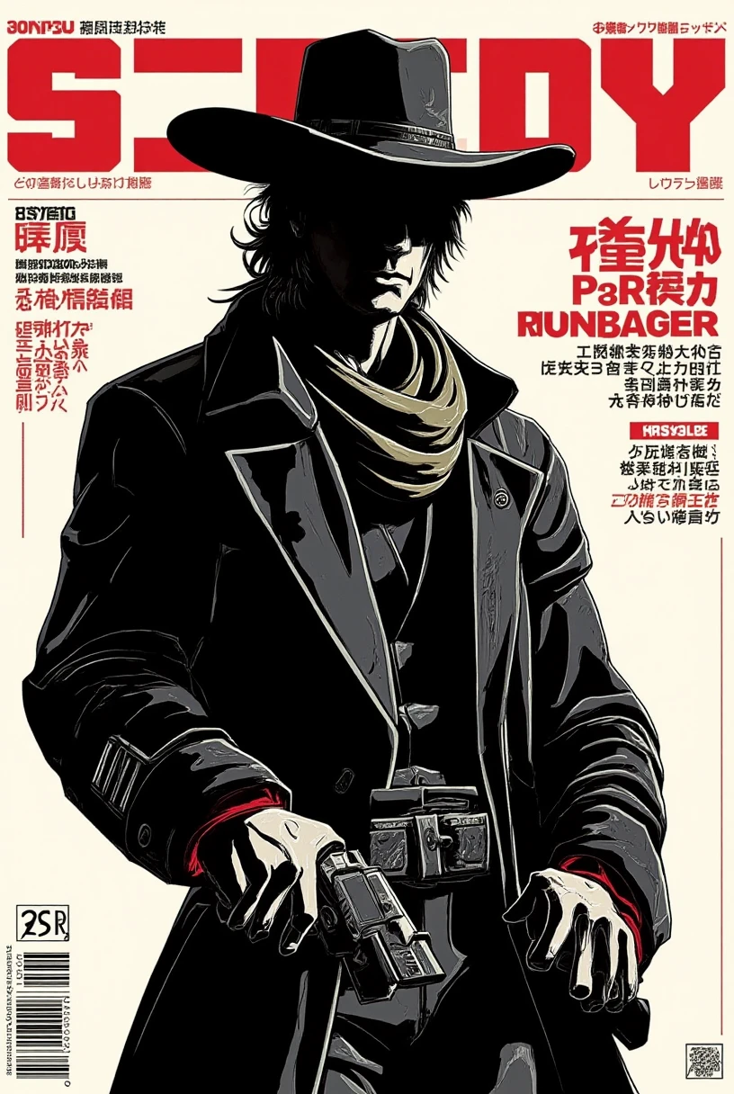 Japanese Graphic Art Style FLUX