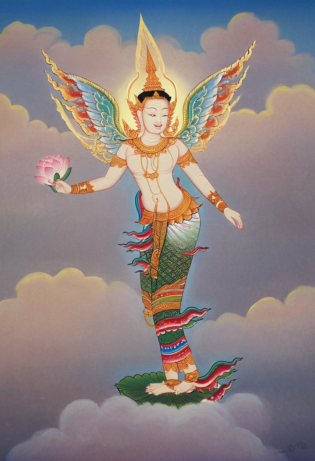 Thai Mural Art Style for SDXL V1