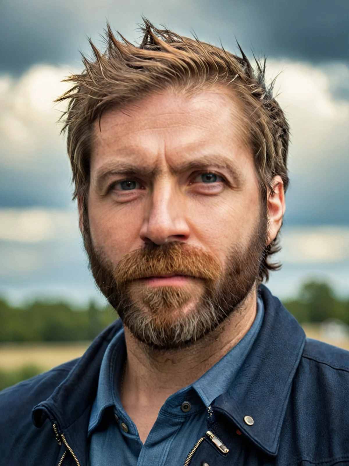 (upper-body1.5) photo of 1man <lora:Ray_Park:1> Ray Park with a beard, outdoors, sky, cloud, no humans, cloudy sky, scenery, sun, captured with a 5d camera, in HDR, 8k resolution, sharp focus, infused with a graphic novel aesthetic, cinematic, detailed, motion picture style, realistic, sci fi style, cinematic light, perfect color, perfect scene, shallow depth of field, vignette, highly detailed, high budget, bokeh, cinemascope, moody, epic, masterpiece, <lora:Rembrandt Lighting style v2:0.6> Rembrandt Lighting style, in the dark Low-key lighting Style <lora:Low-key lighting Style:0.6>