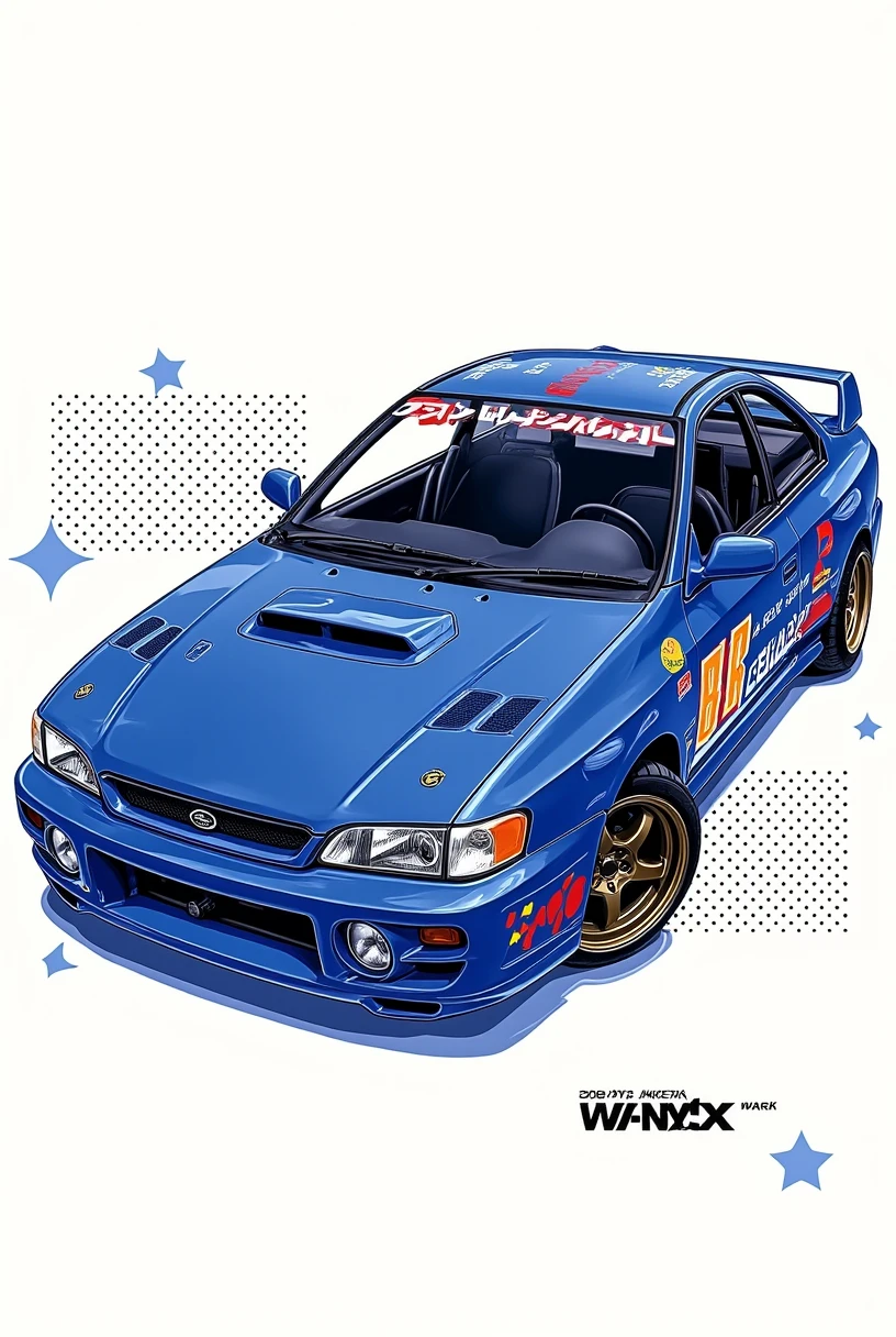 Japanese Graphic Art Style FLUX