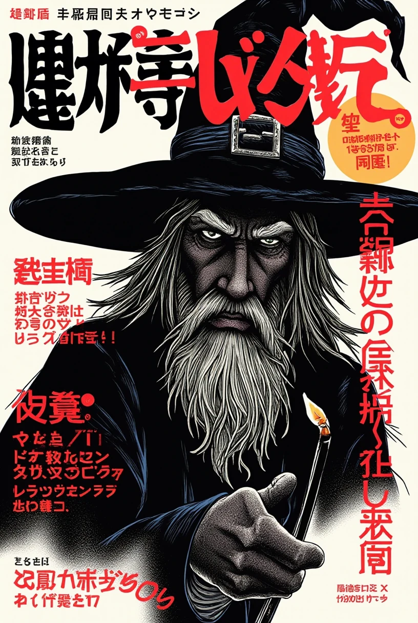 Japanese Graphic Art Style FLUX
