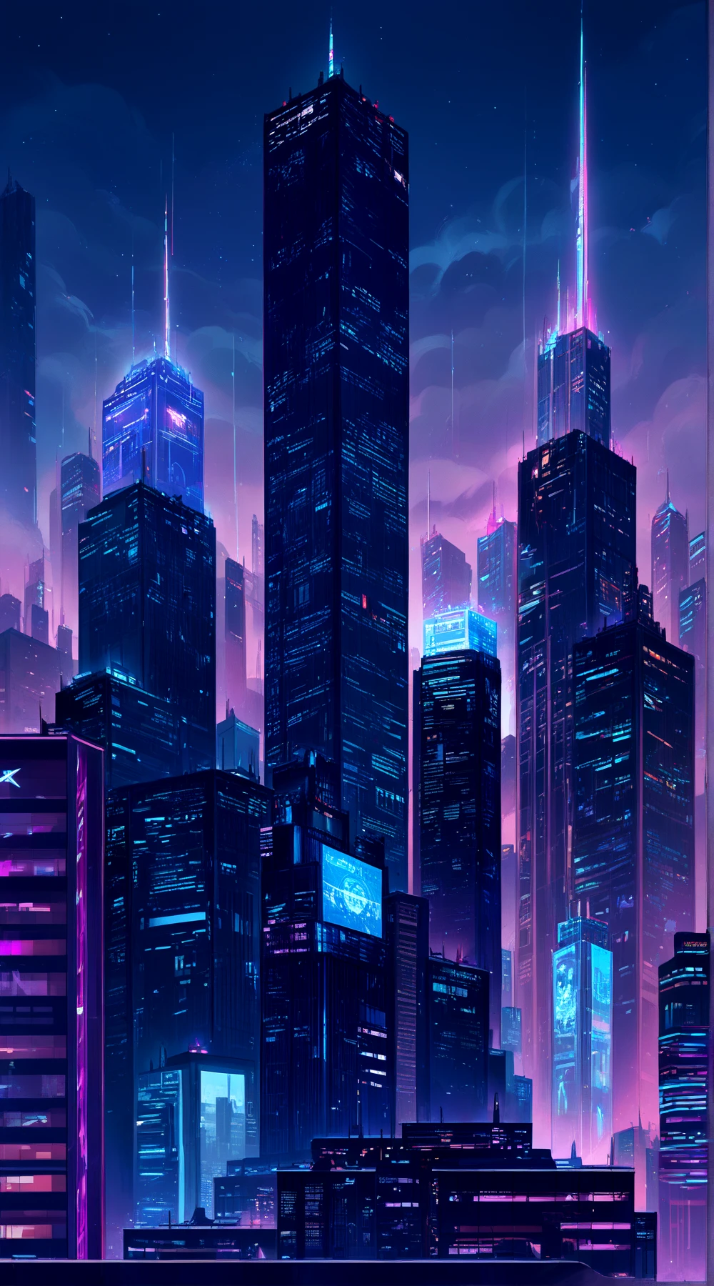 score_9, score_8_up, score_7_up,
<lora:Dystopian_Future_(Architecture)_(Pony)_(AD):0.85> Dystopian Future, monumental architecture, architecture, city, cityscape, scenery, building, skyscraper, future, scifi, science fiction, <lora:watervfx:0.35> <lora:more_details:0.35>
8K, In'ei, chiaroscuro, rim lighting, perfect depth of field shot, beautiful, sharp focus, crisp details, subsurface scattering and reflections, 
wide boulevards, busy city center, large plazas, plazas, miserable haze, dark rainy overcast skies, black clouds, abysmal haze, photographic realism, buildings, skyscrapers, metropolis, 8K CGI render, oppressive scale of architecture, black titanium, science fiction masterpiece, dark buildings and skyscrapers, dark oppressive sky, black skyscrapers, dark grey skyscrapers, black titanium skyscrapers, supertall skyscrapers, holograms, holographic monument, scifi, super scale skyscrapers and buildings, dystopia, dystopian, night time, night sky, sheer concrete, irregularly shaped buildings and skyscrapers, sheer skyscraper wall, authoritarian, plutonian, dark picture, dark future, dark scifi, building size play, 
BREAK zPDXL, zPDXLxxx, <lora:sdxl_lightning_8step_lora:0.4> <lora:detailed_notrigger:0.5>