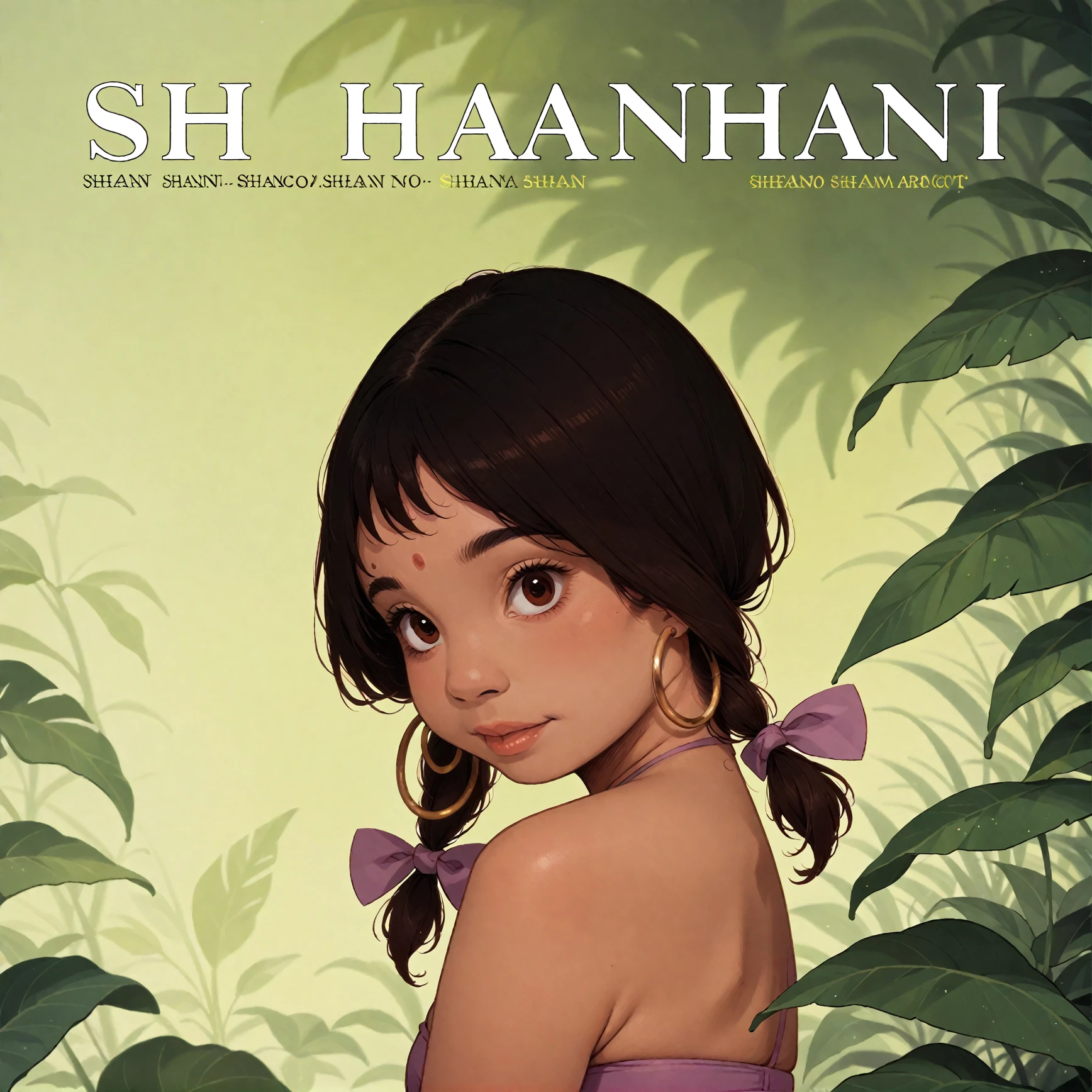 <lora:albumcovers_pony_v3:1> ï»¿an album cover,  no humans, album, cover,    <lora:Shanti_JungleBook1_PXL_Leaf1:1> shanti, hoop earrings, score_9, score_6_up, score_7_up