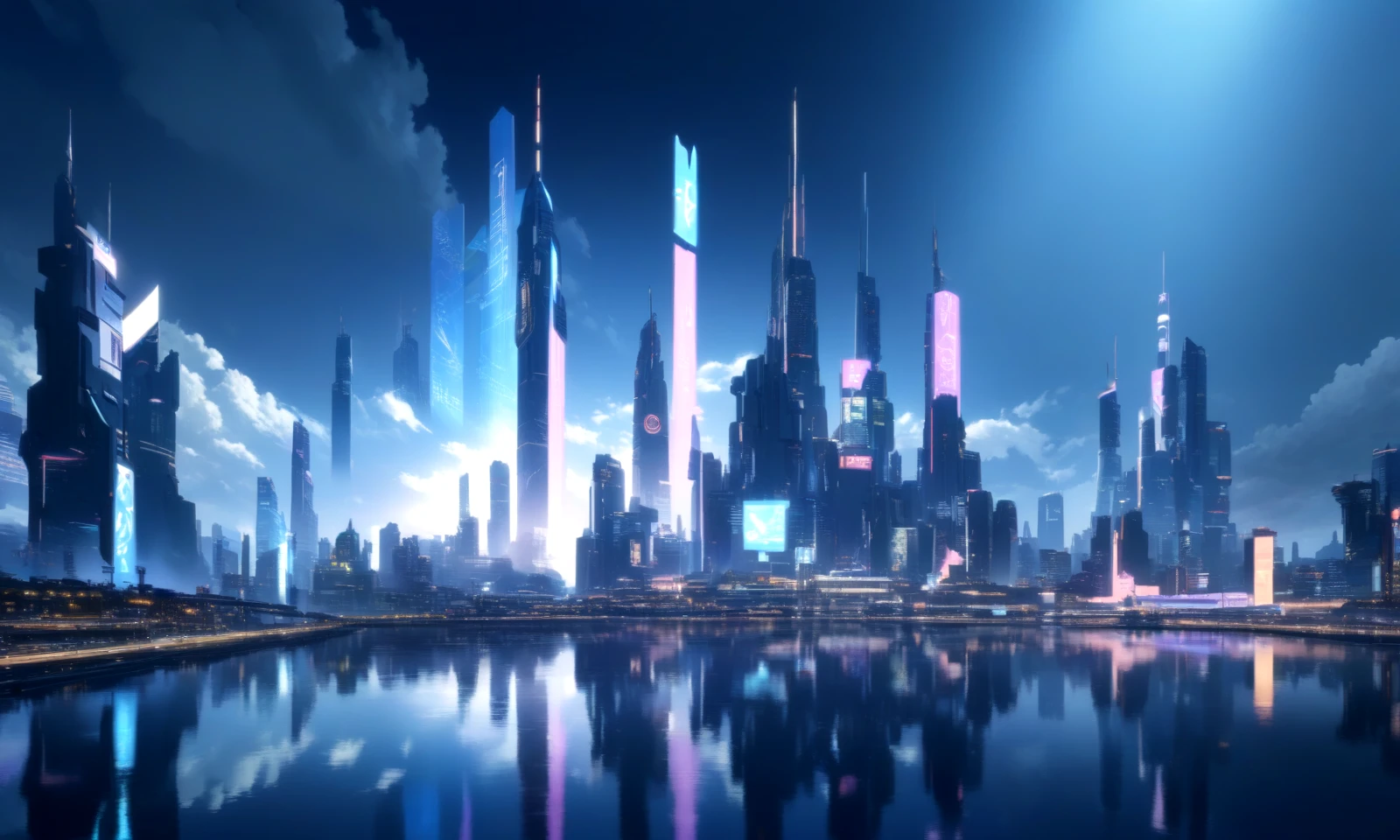 score_9, score_8_up, score_7_up,
<lora:Cyberpunk_Architecture_(Architecture)_(SDXL)_(AD):1> Cyberpunk Architecture, monumental architecture, architecture, city, cityscape, scenery, building, skyscraper, future, scifi, science fiction, cyberpunk, city skyline,
8K, In'ei, chiaroscuro, rim lighting, perfect depth of field shot, beautiful, sharp focus, crisp details, subsurface scattering and reflections, god rays, ray tracing,
photographic anime clouds, photographic realism, buildings, skyscrapers, metropolis, 8K CGI render, science fiction masterpiece,
BREAK zPDXL, zPDXLxxx, <lora:sdxl_lightning_8step_lora:0.4> <lora:detailed_notrigger:0.5>